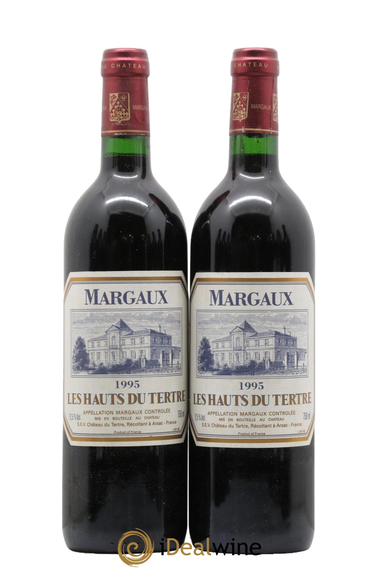 Les Hauts du Tertre 1995 - Lot de 2 bouteilles - 0