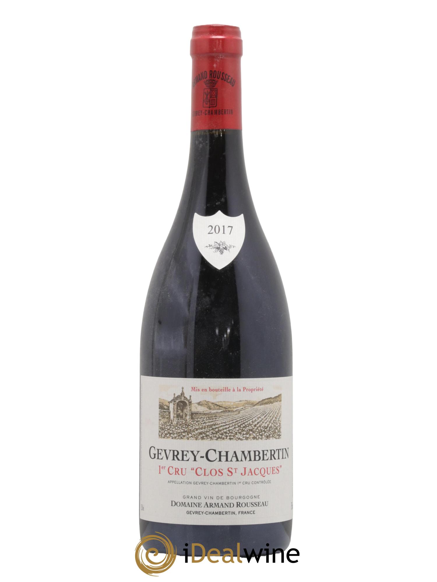 Gevrey-Chambertin 1er Cru Clos Saint-Jacques Armand Rousseau (Domaine) 2017 - Lotto di 1 bottiglia - 0