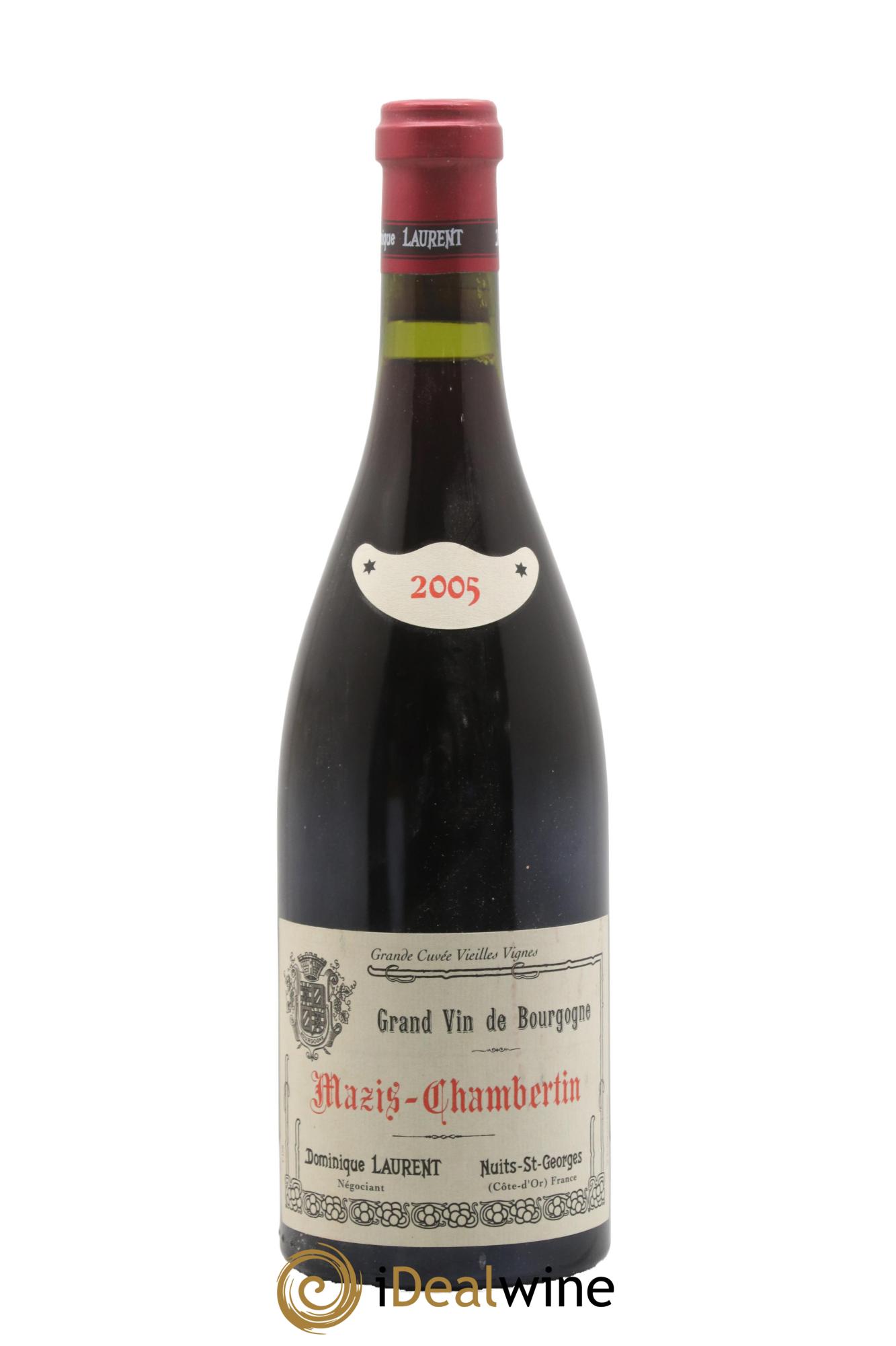 Mazis-Chambertin Grand Cru Vieilles Vignes Cuvée B Dominique Laurent 2005 - Lotto di 1 bottiglia - 0
