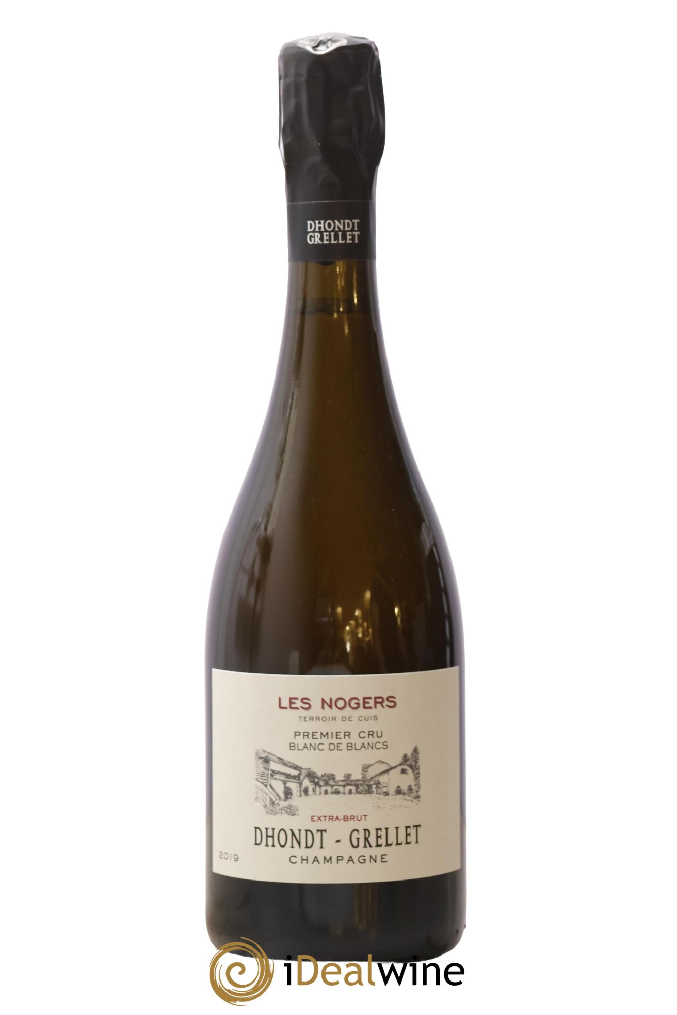Les Nogers-Premier cru Blanc de Blancs Dhondt Grellet 2019 - Lot de 1 bouteille - 0