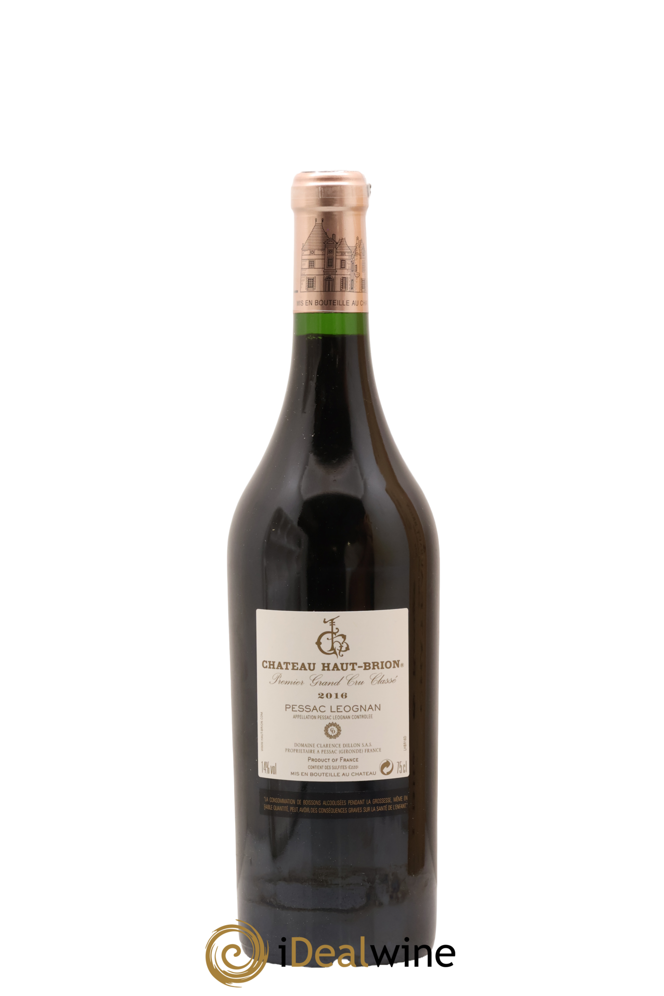Château Haut Brion 1er Grand Cru Classé 2016 - Lot of 1 bottle - 2