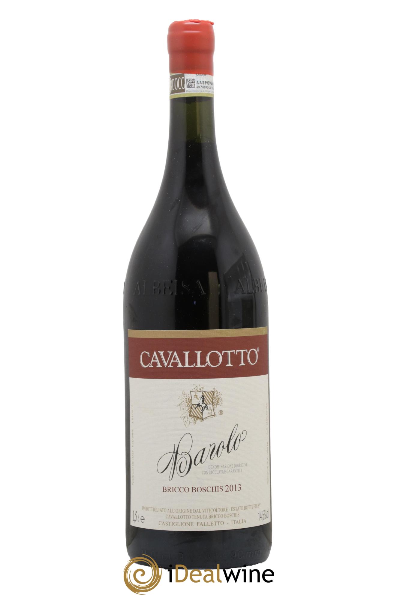 Barolo DOCG Bricco Boschis Cavallotto 2013 - Lot de 1 magnum - 1