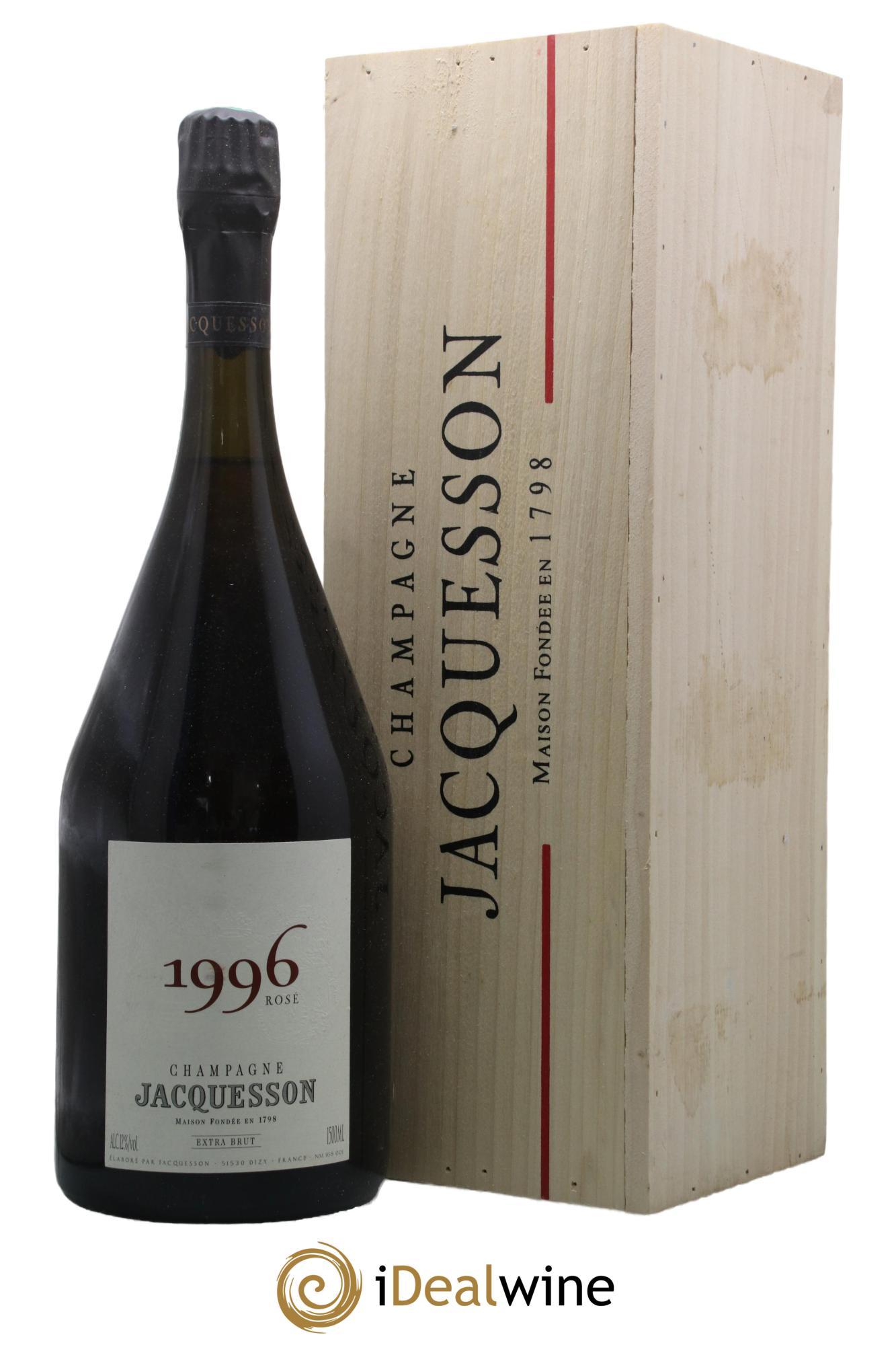 Champagne - Extra-Brut Rosé Millésimé Jacquesson 1996 - Lot de 1 magnum - 0