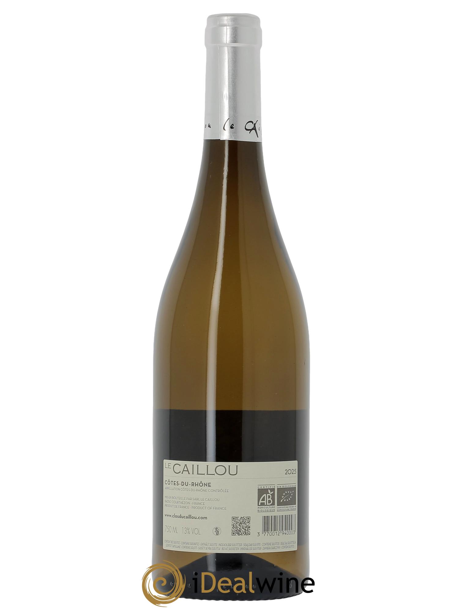 Côtes-du-Rhône Le Caillou Clos du Caillou  2025 - Posten von 1 Flasche - 1