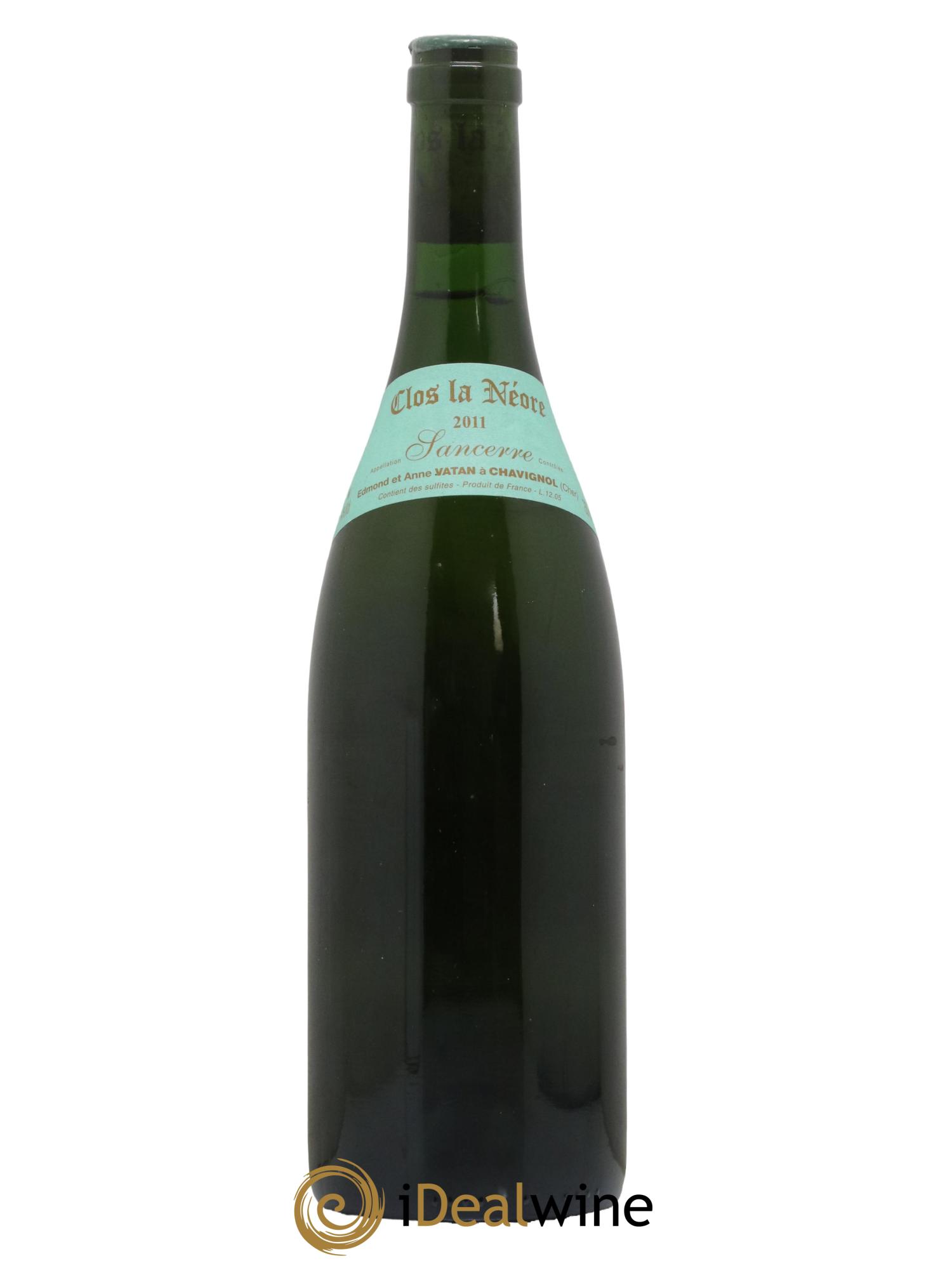 Sancerre Clos la Neore Edmond Vatan 2011 - Lot de 1 bouteille - 0
