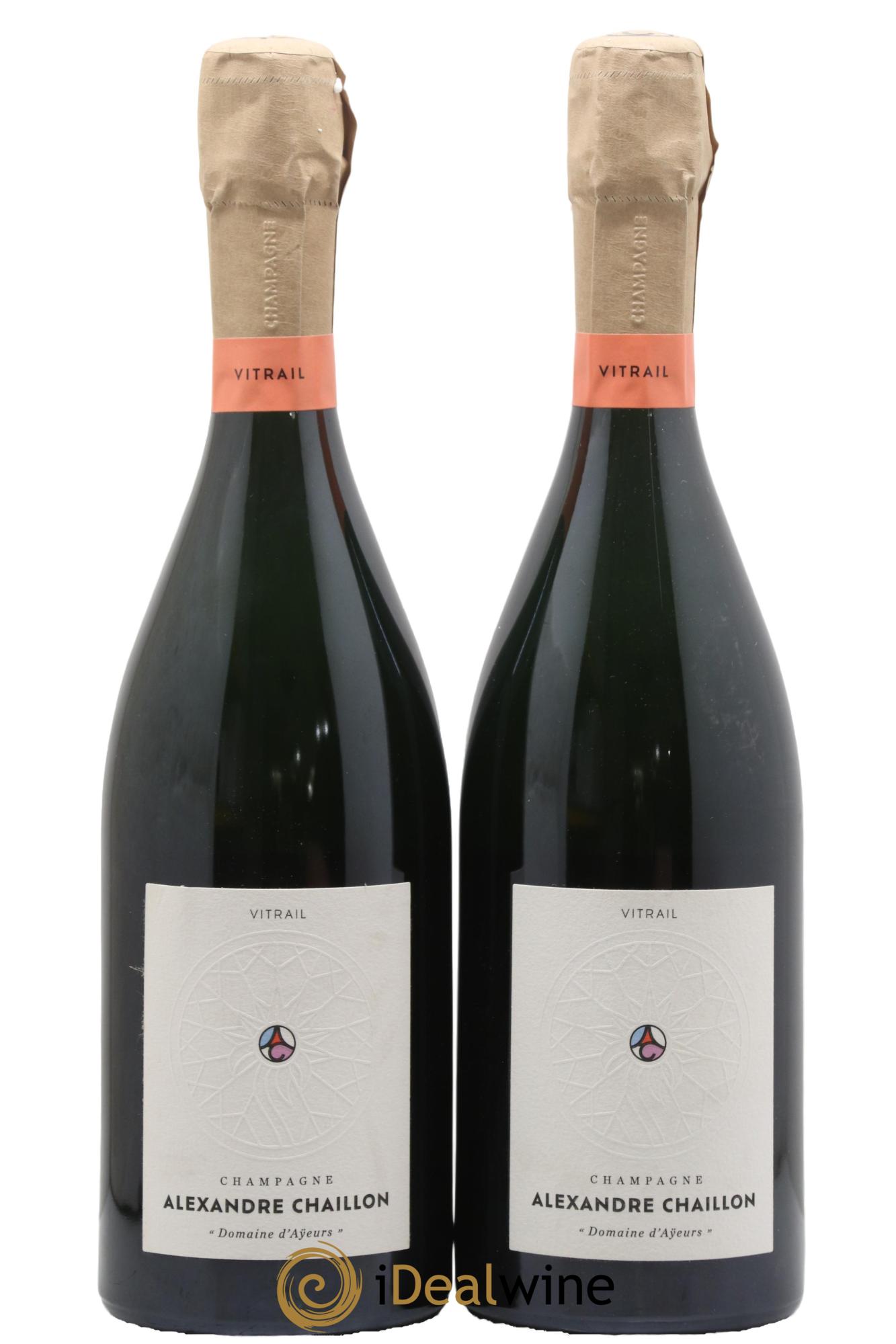 Extra Brut Vitrail Alexandre Chaillon 2021 - Lot de 2 bouteilles - 0