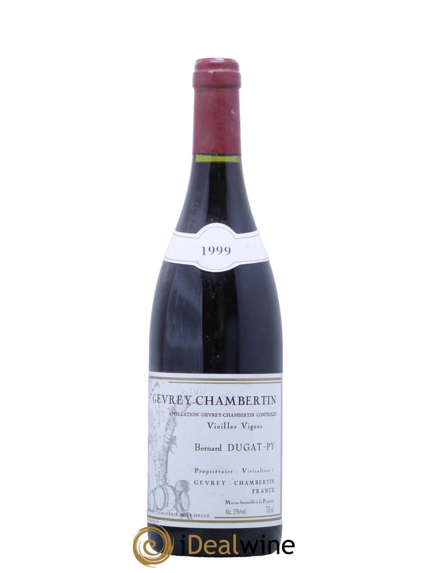 Gevrey-Chambertin Vieilles Vignes Dugat-Py 1999 - Lot of 1 bottle - 0