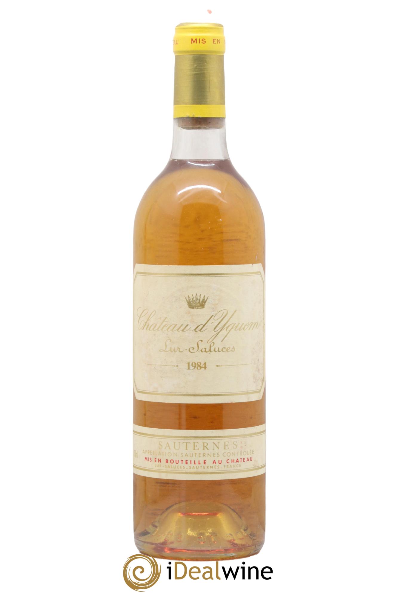 Château d' Yquem 1er Cru Classé Supérieur 1984 - Lot de 1 bouteille - 0