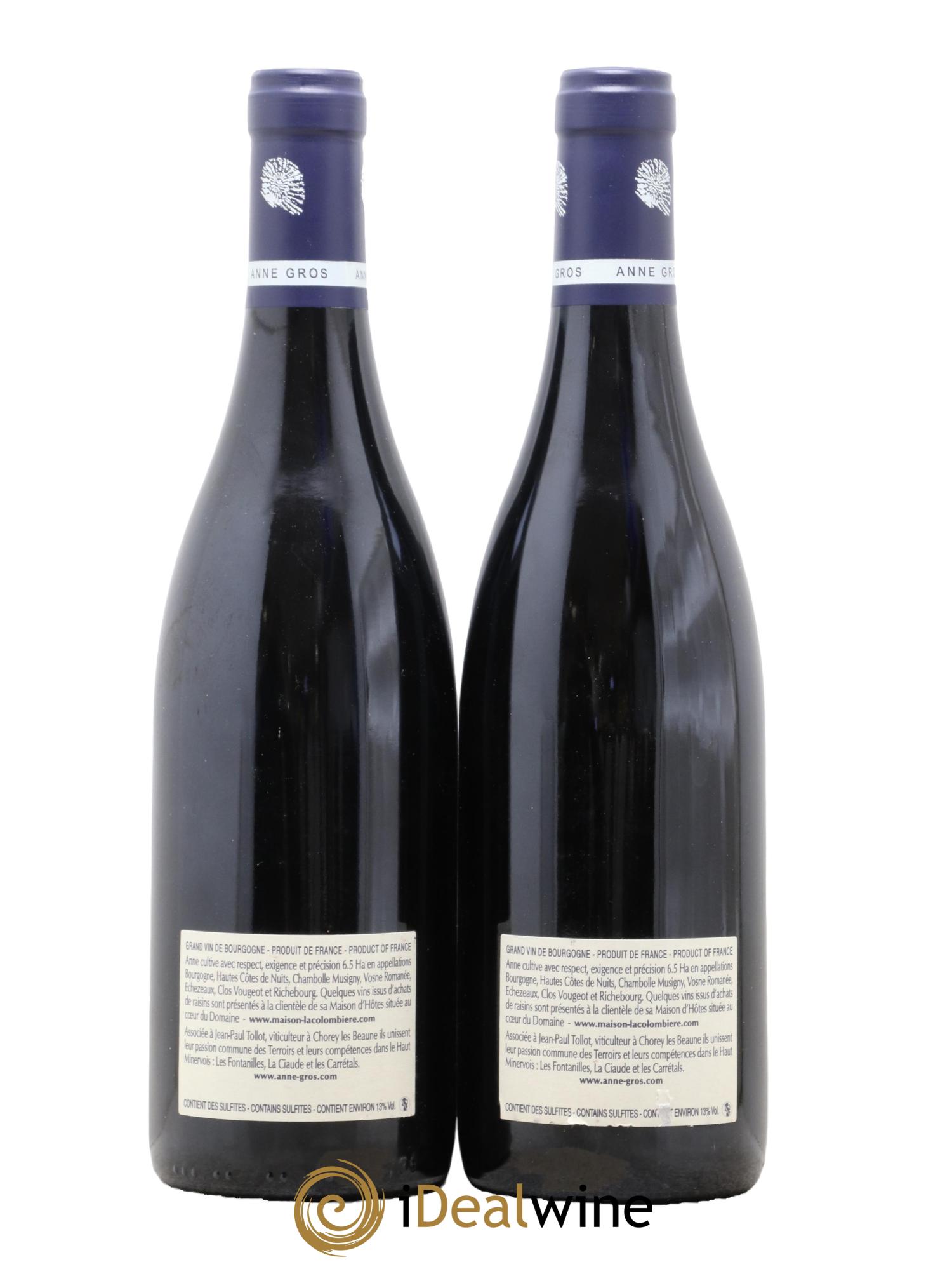 Echezeaux Grand Cru Les Loachausses Anne Gros 2014 - Lot de 2 bouteilles - 1