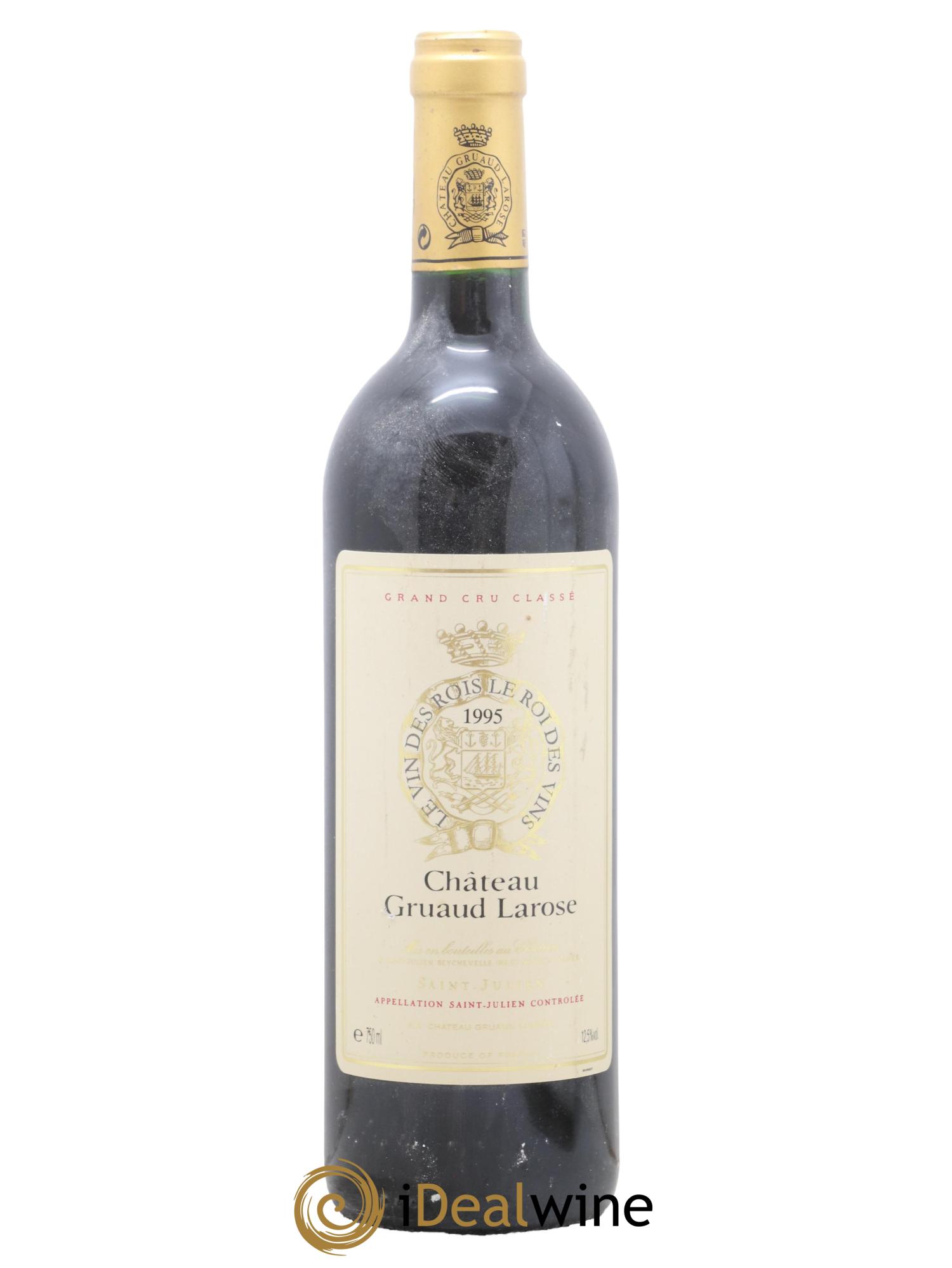 Château Gruaud Larose 2ème Grand Cru Classé 1995 - Lot de 1 bouteille - 0
