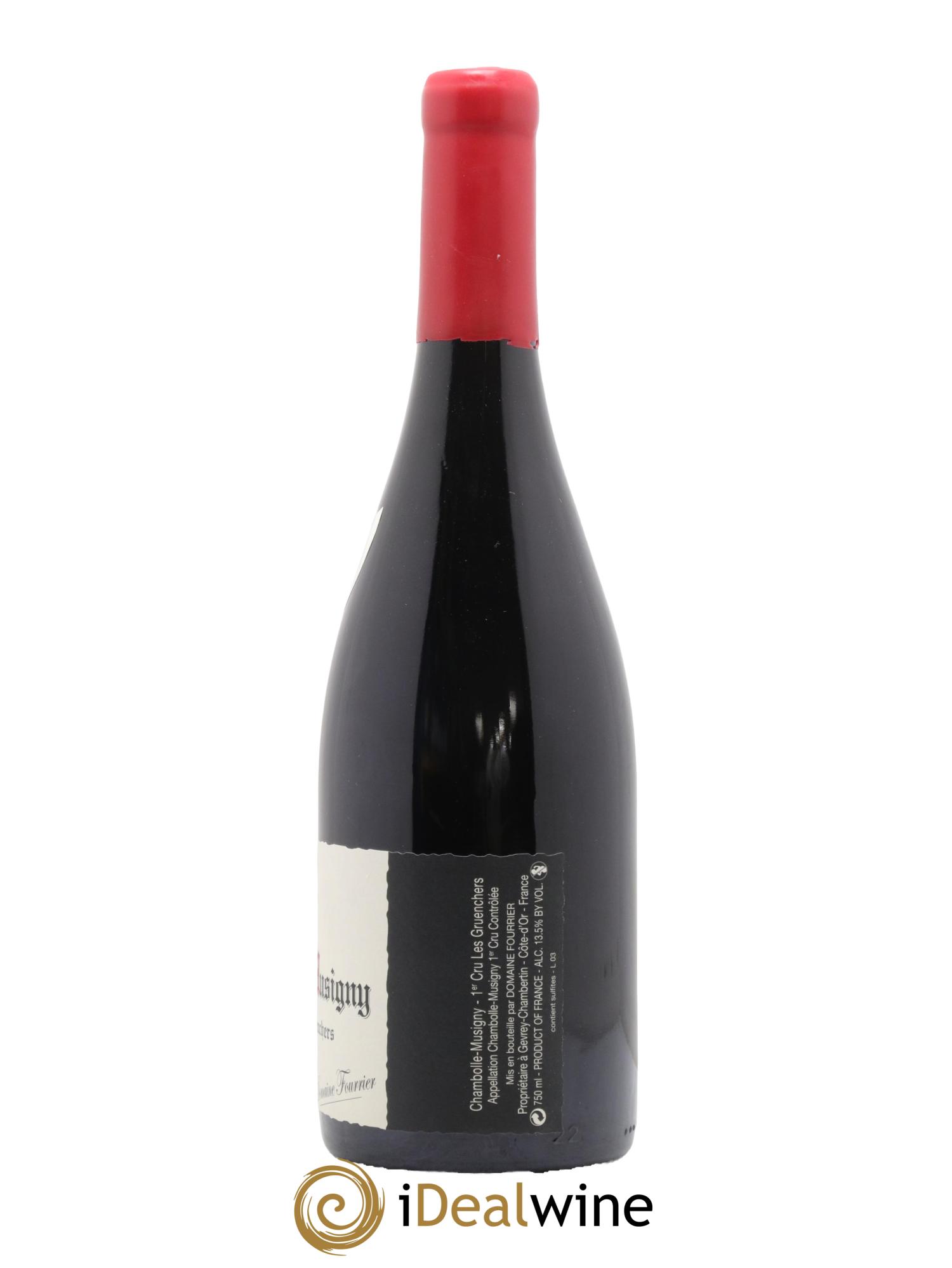 Chambolle-Musigny 1er Cru Les Gruenchers Vieille Vigne Fourrier (Domaine) 2019 - Lot de 1 bouteille - 1