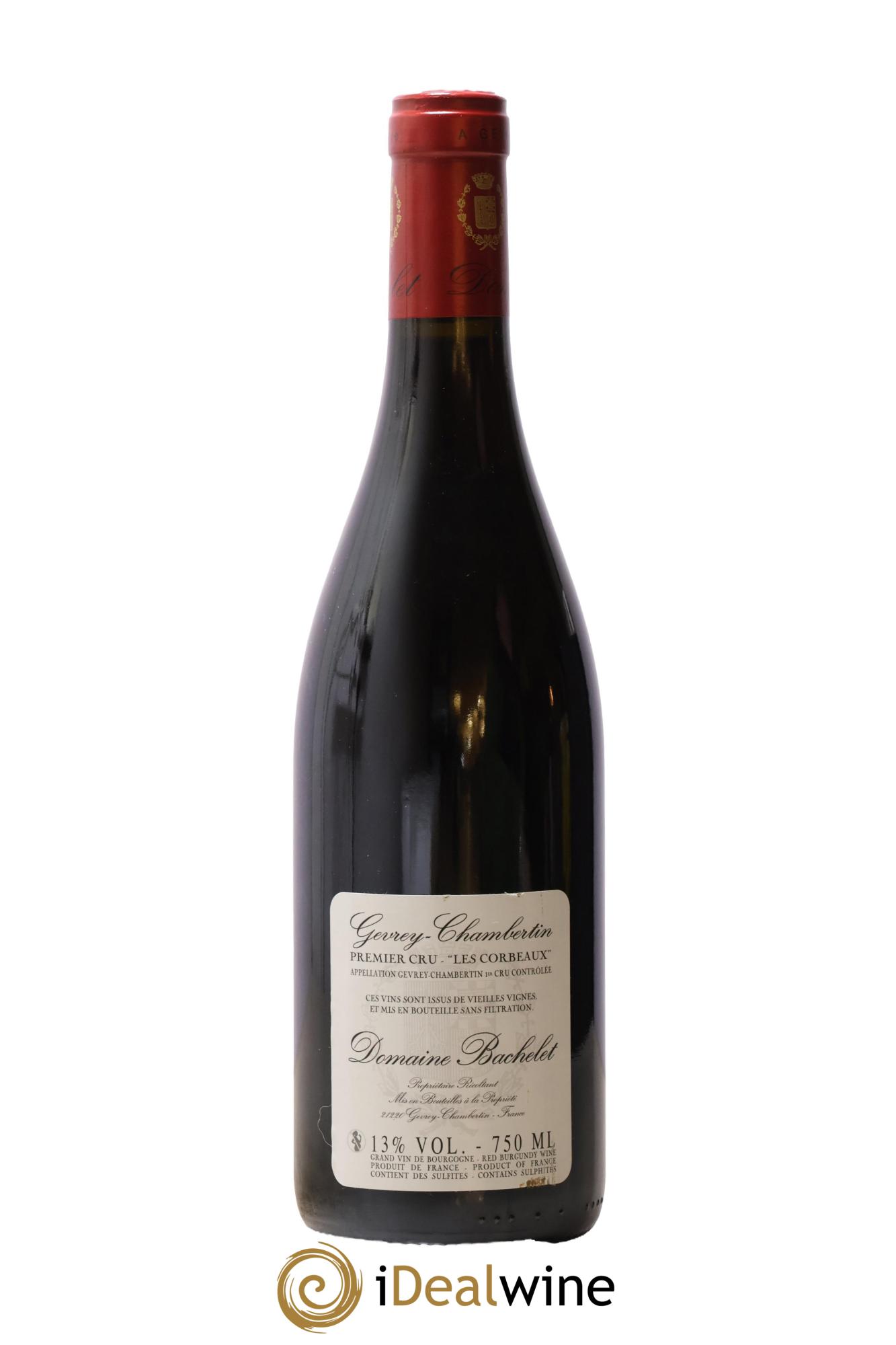 Gevrey-Chambertin 1er Cru Les Corbeaux Vieilles Vignes Denis Bachelet (Domaine) 2021 - Lot of 1 bottle - 1