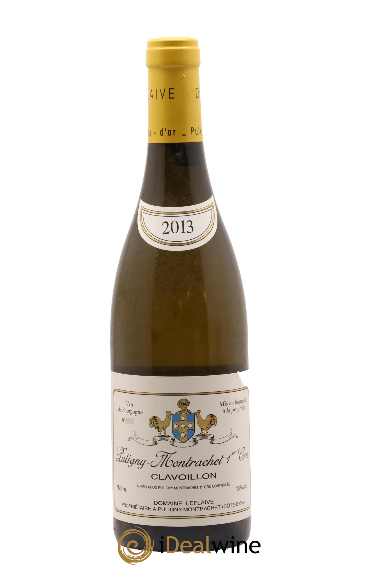 Puligny-Montrachet 1er Cru Clavoillon Leflaive (Domaine) 2013 - Posten von 1 Flasche - 0