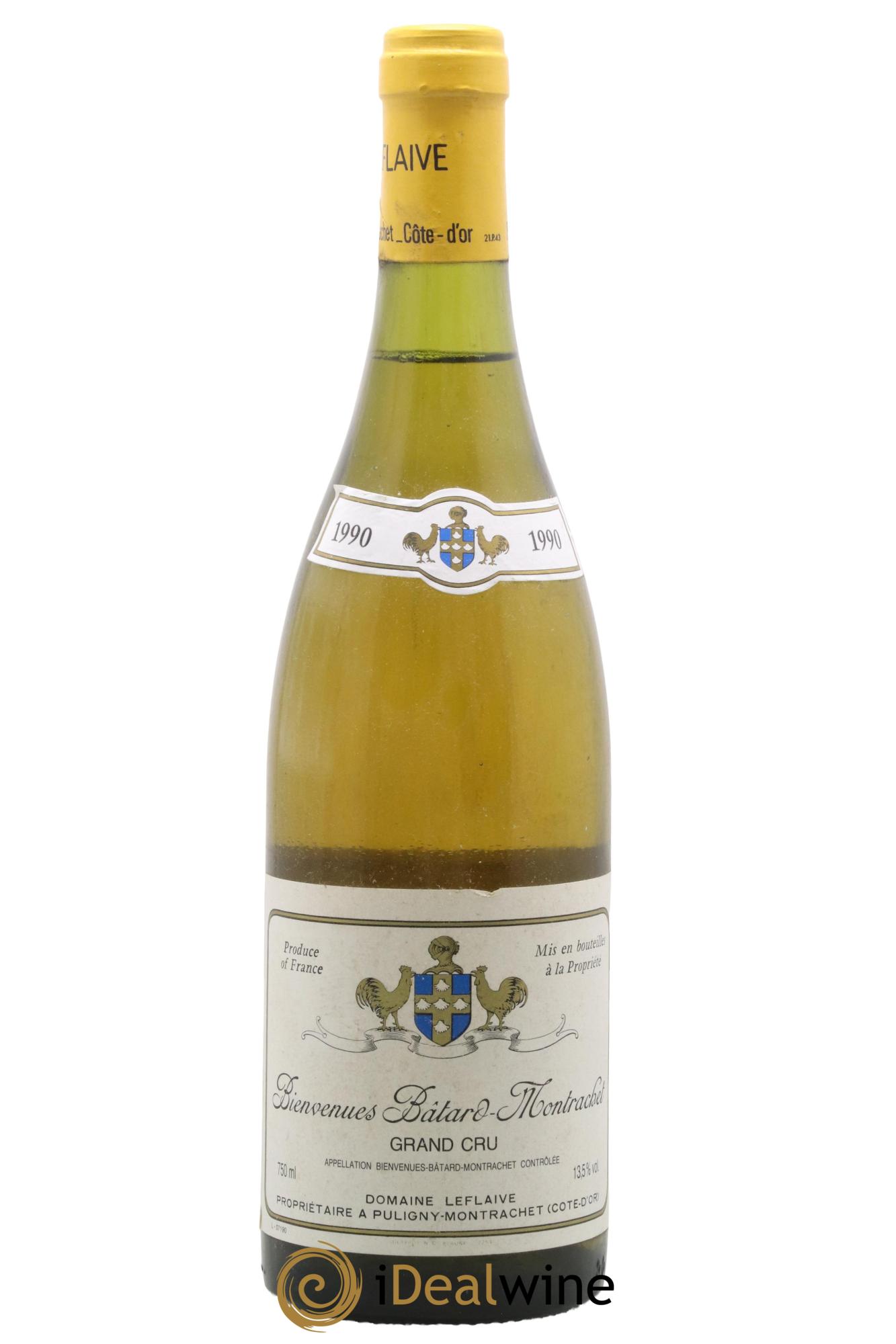 Bienvenues-Bâtard-Montrachet Grand Cru Leflaive (Domaine) 1990 - Lot de 1 bouteille - 0