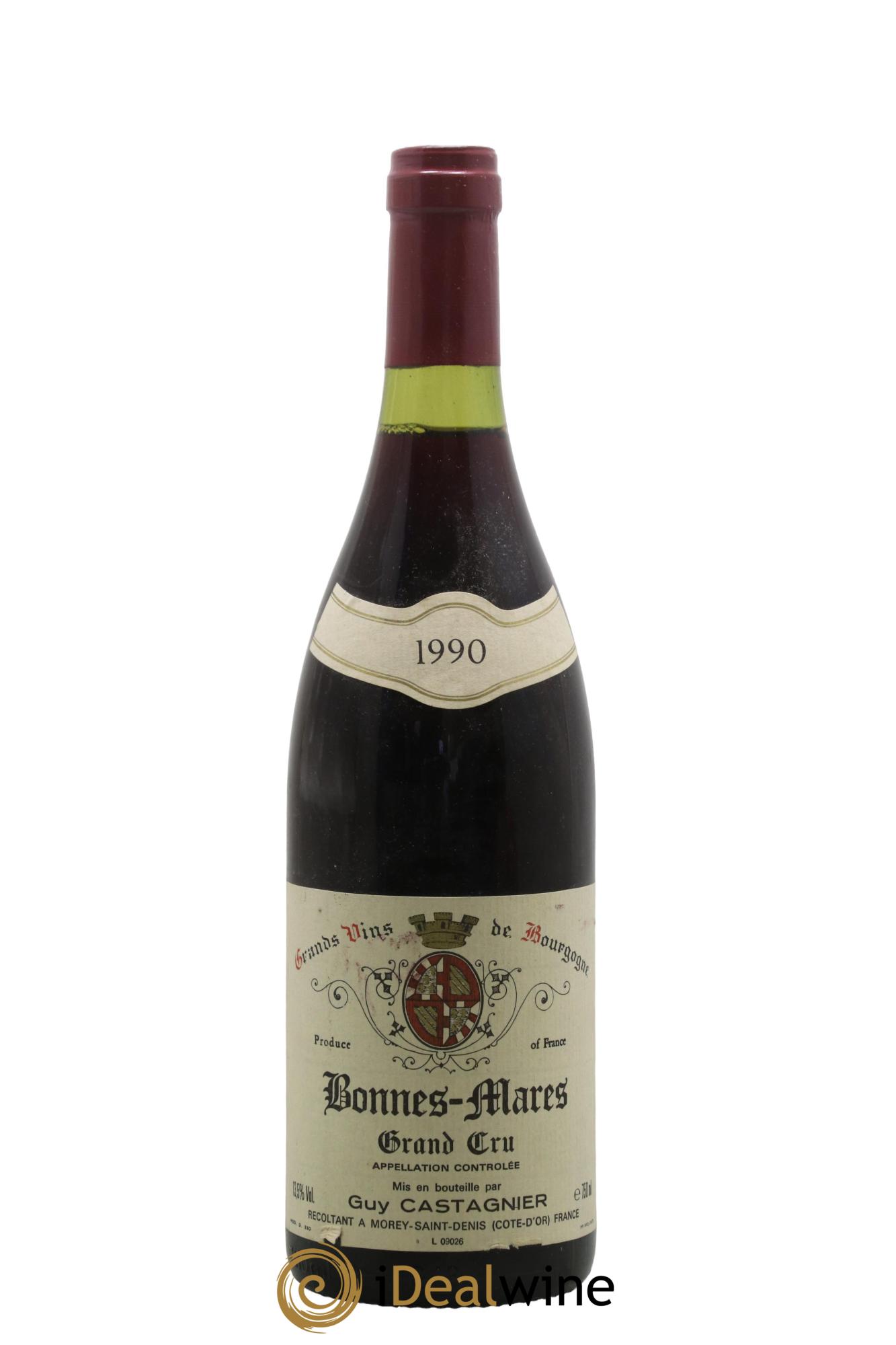 Bonnes-Mares Grand Cru Castagnier (Domaine) 1990 - Lotto di 1 bottiglia - 0