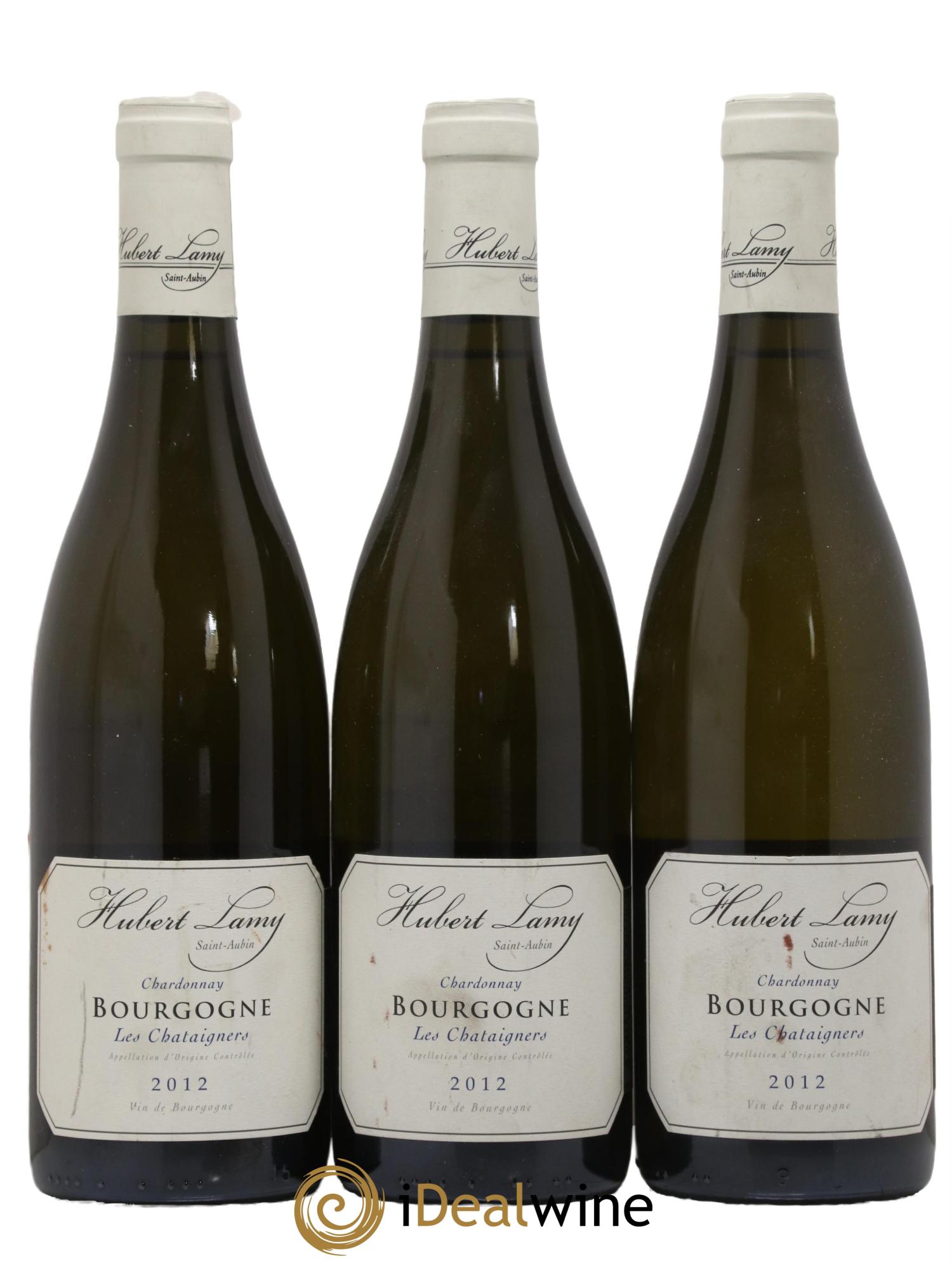 Bourgogne Les Chataigners Hubert Lamy 2012 - Lotto di 3 bottiglie - 0