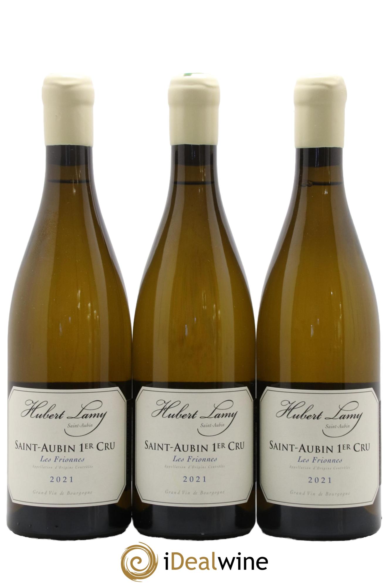 Saint-Aubin 1er Cru Les Frionnes Hubert Lamy 2021 - Lot of 3 bottles - 0