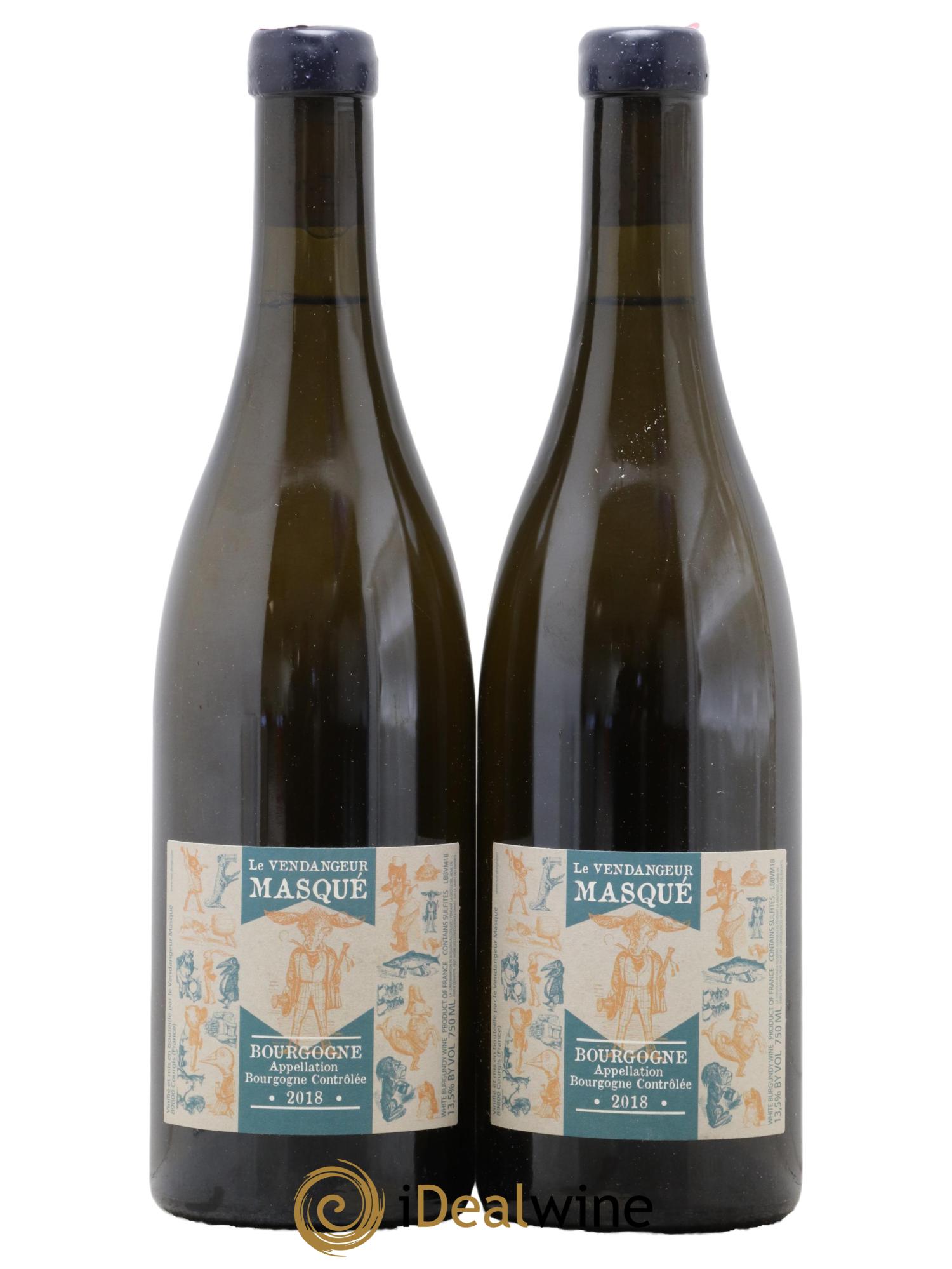 Bourgogne Le Vendangeur Masqué 2018 - Lot de 2 bouteilles - 0