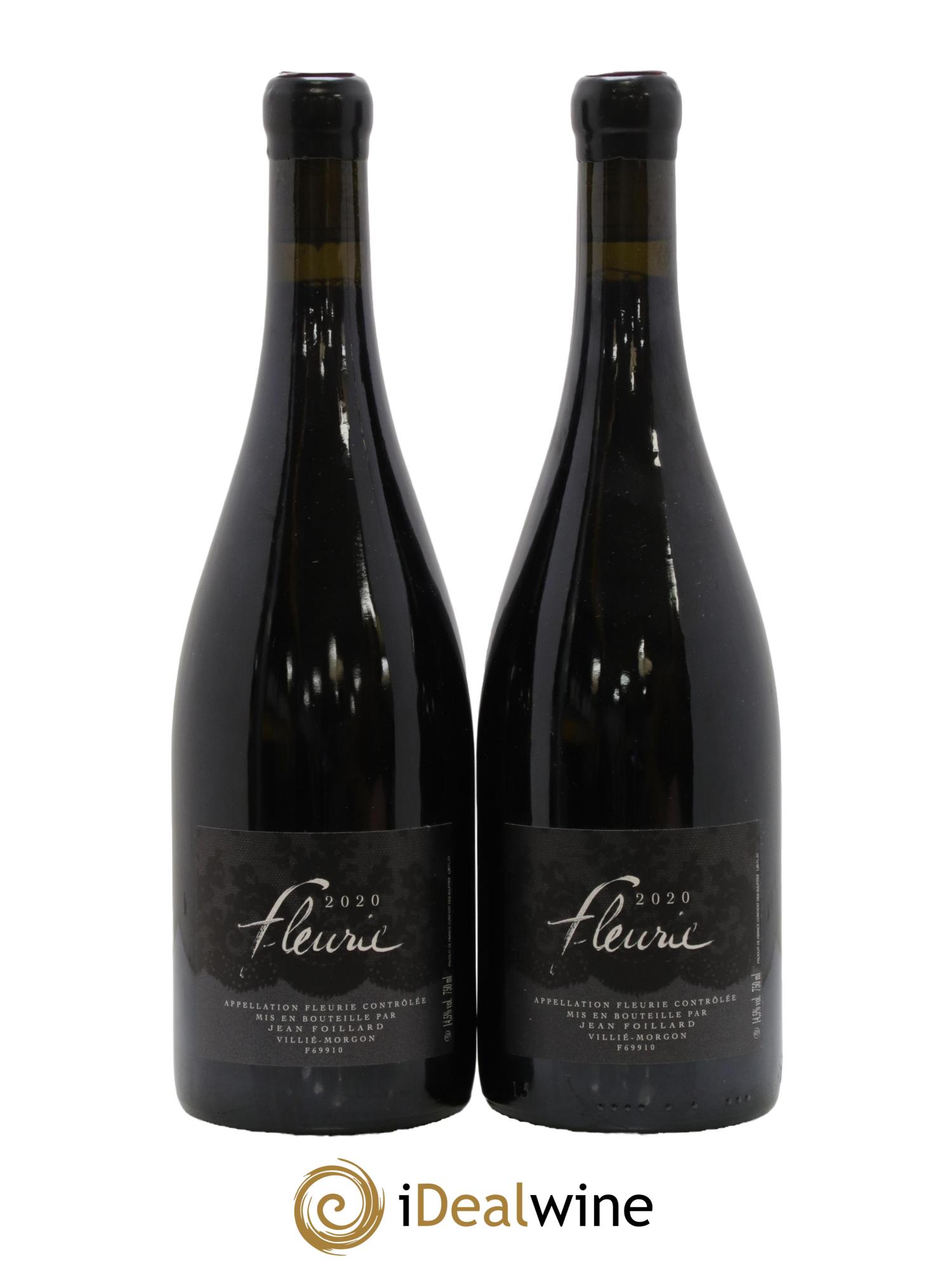 Fleurie Jean Foillard 2020 - Lot of 2 bottles - 0