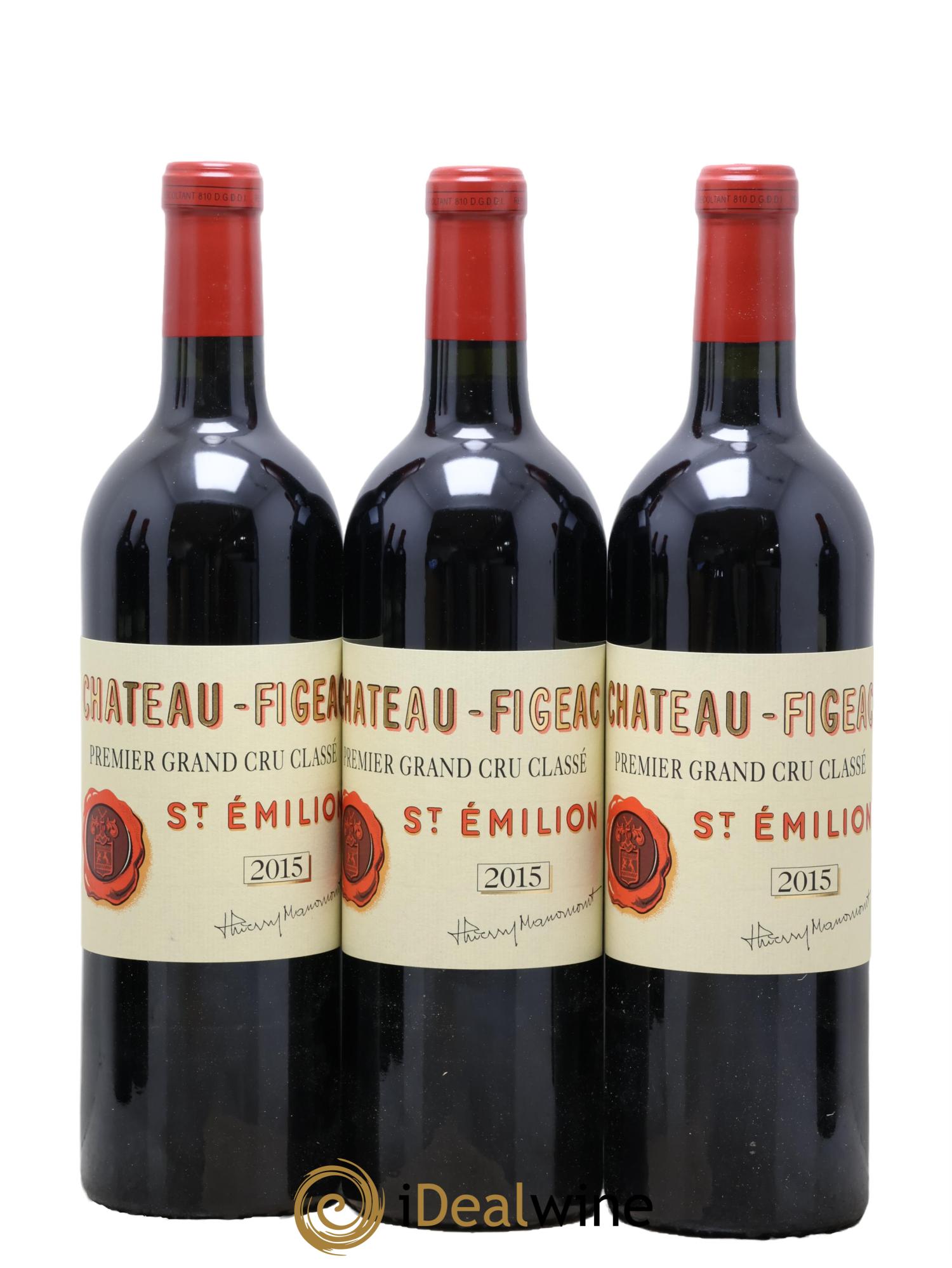 Château Figeac 1er Grand Cru Classé A  2015 - Lotto di 12 bottiglie - 5