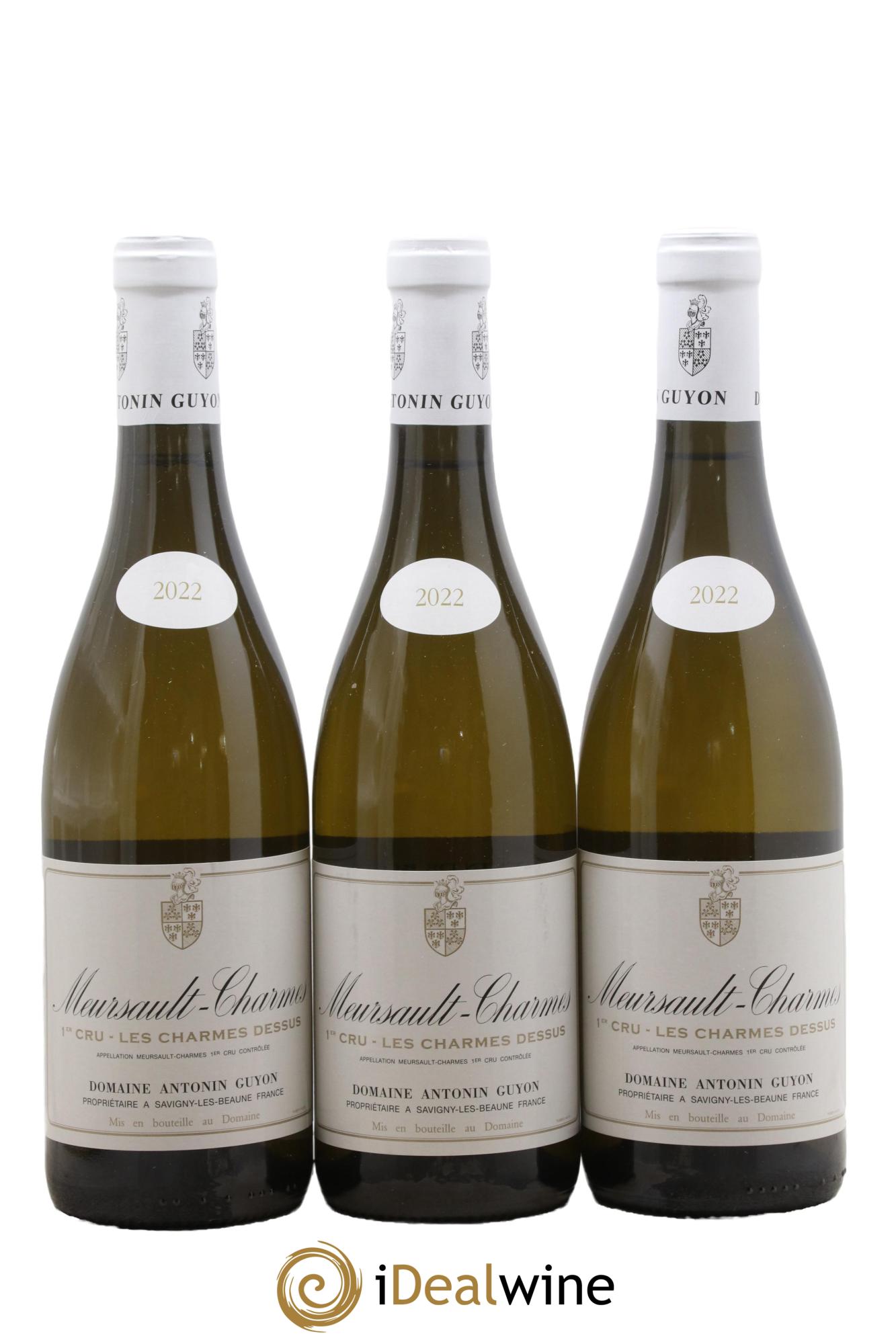 Meursault 1er Cru Charmes Dessus Antonin Guyon 2022 - Posten von 3 Flaschen - 0