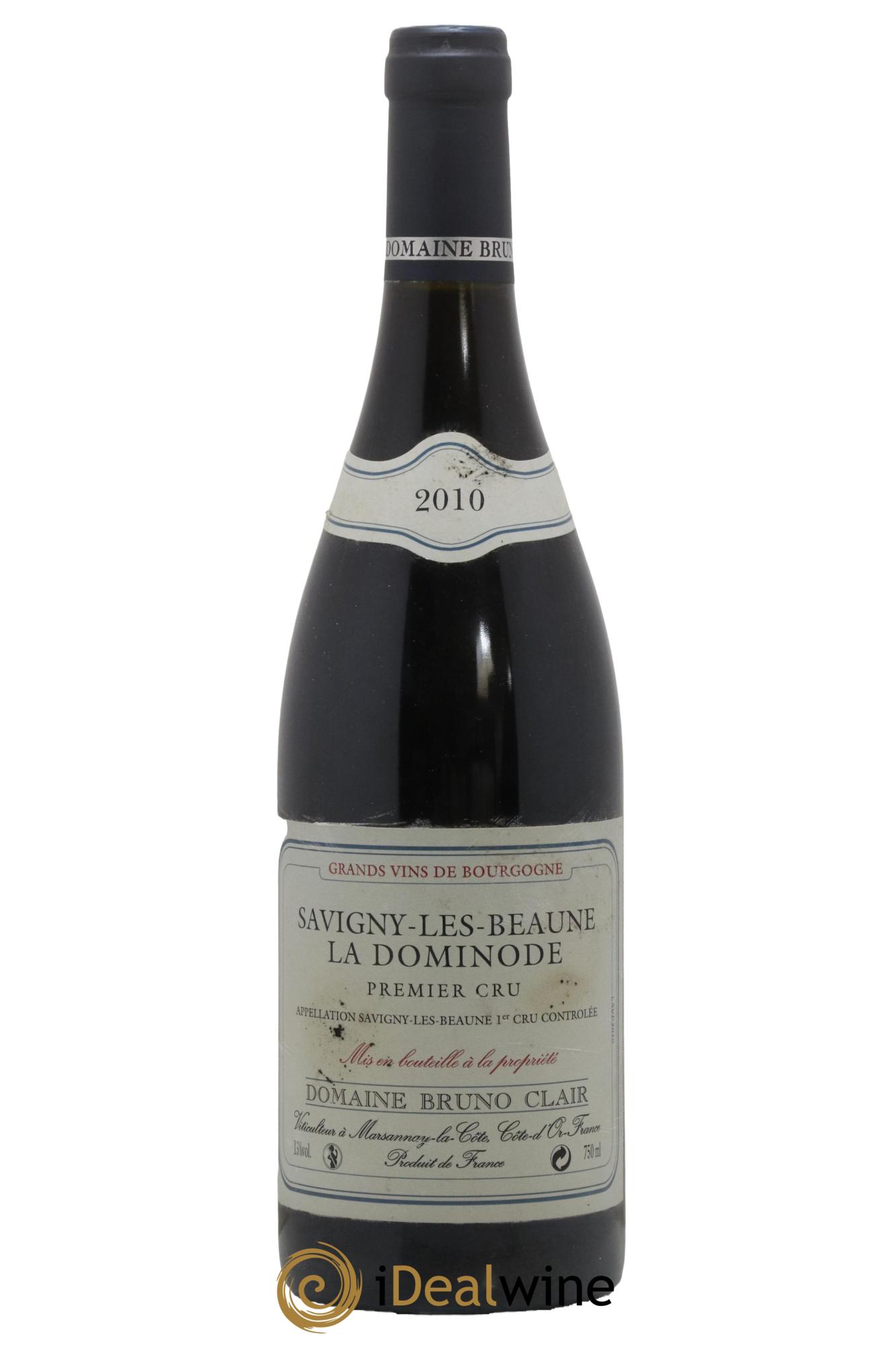 Savigny-lès-Beaune 1er Cru La Dominode Bruno Clair (Domaine) 2010 - Lot de 1 bouteille - 0