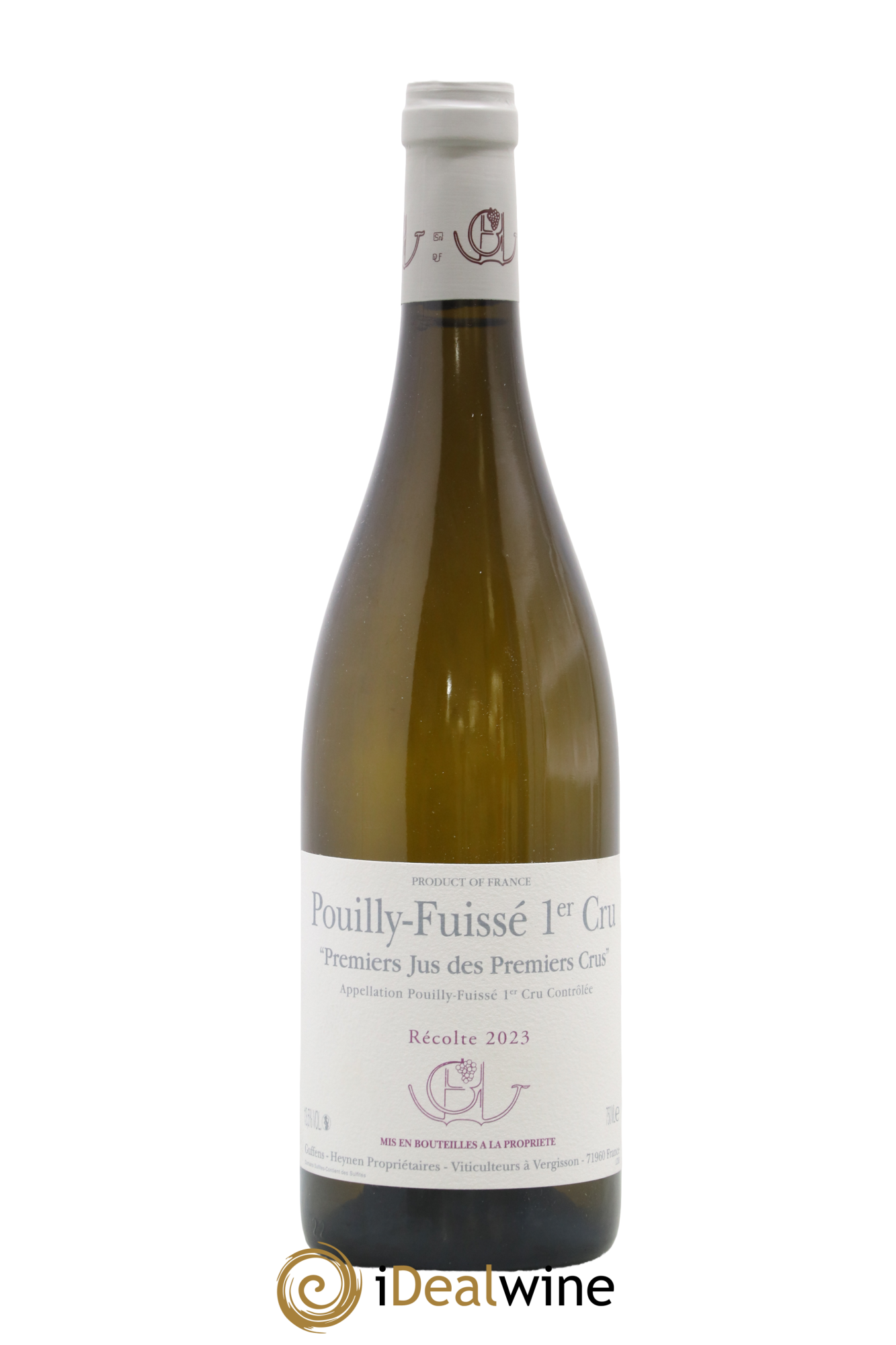Pouilly-Fuissé 1er Cru Premiers Jus des Premiers Crus Guffens-Heynen 2023 - Lot de 1 bouteille - 0