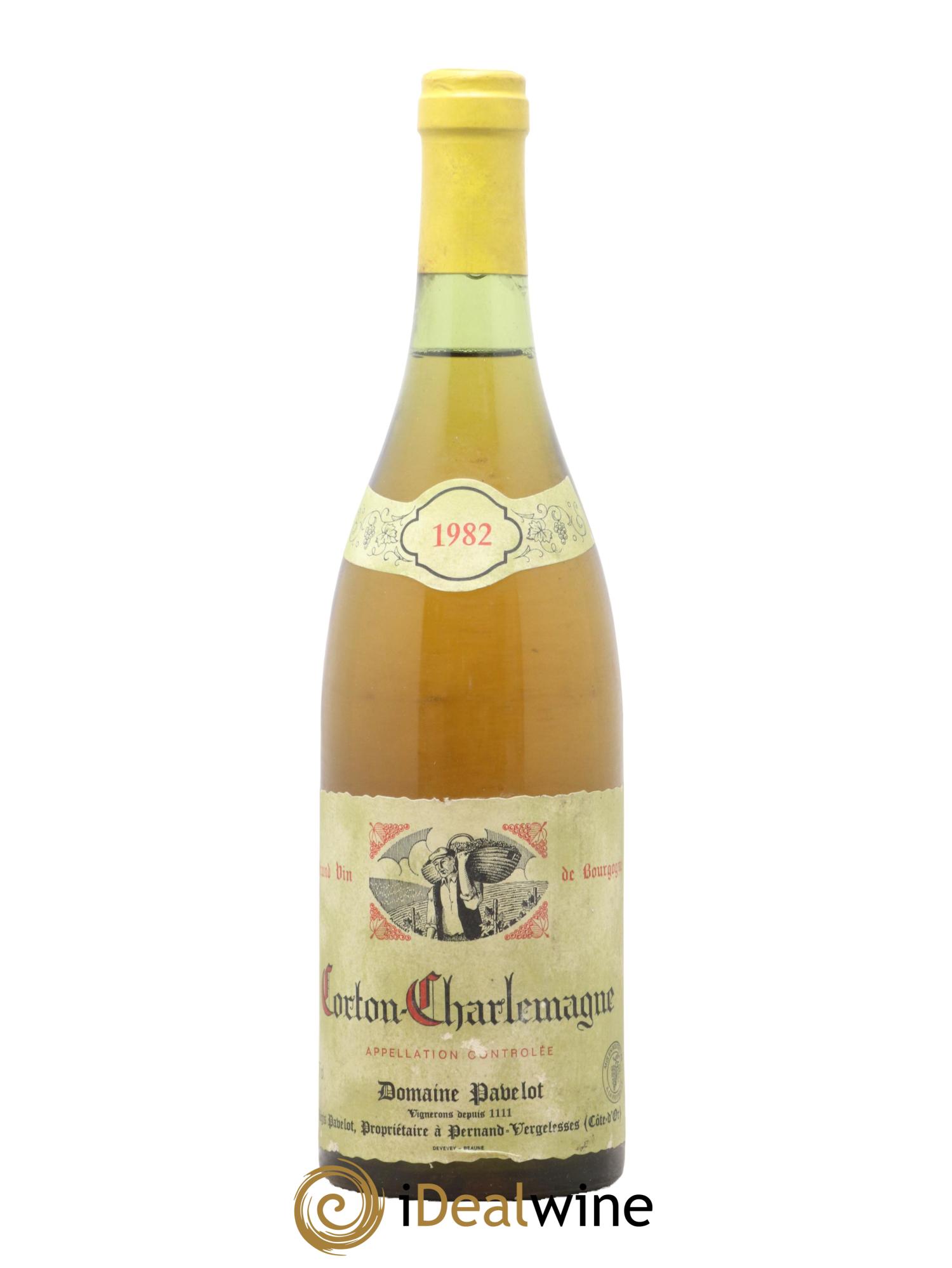 Corton-Charlemagne Grand Cru Pavelot (Domaine) 1982 - Lotto di 1 bottiglia - 0