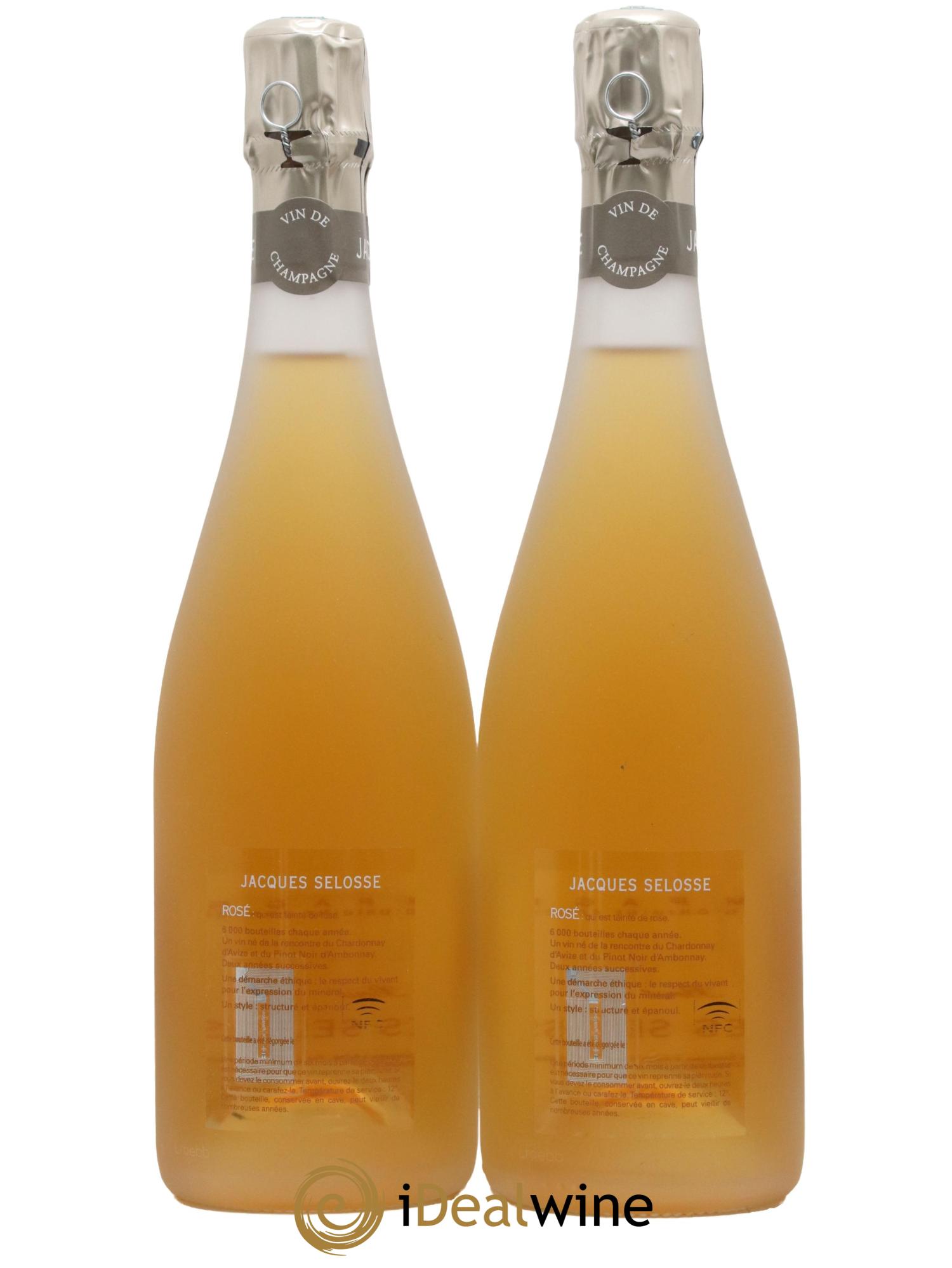 Rosé Brut Jacques Selosse - Lot de 2 bouteilles - 1