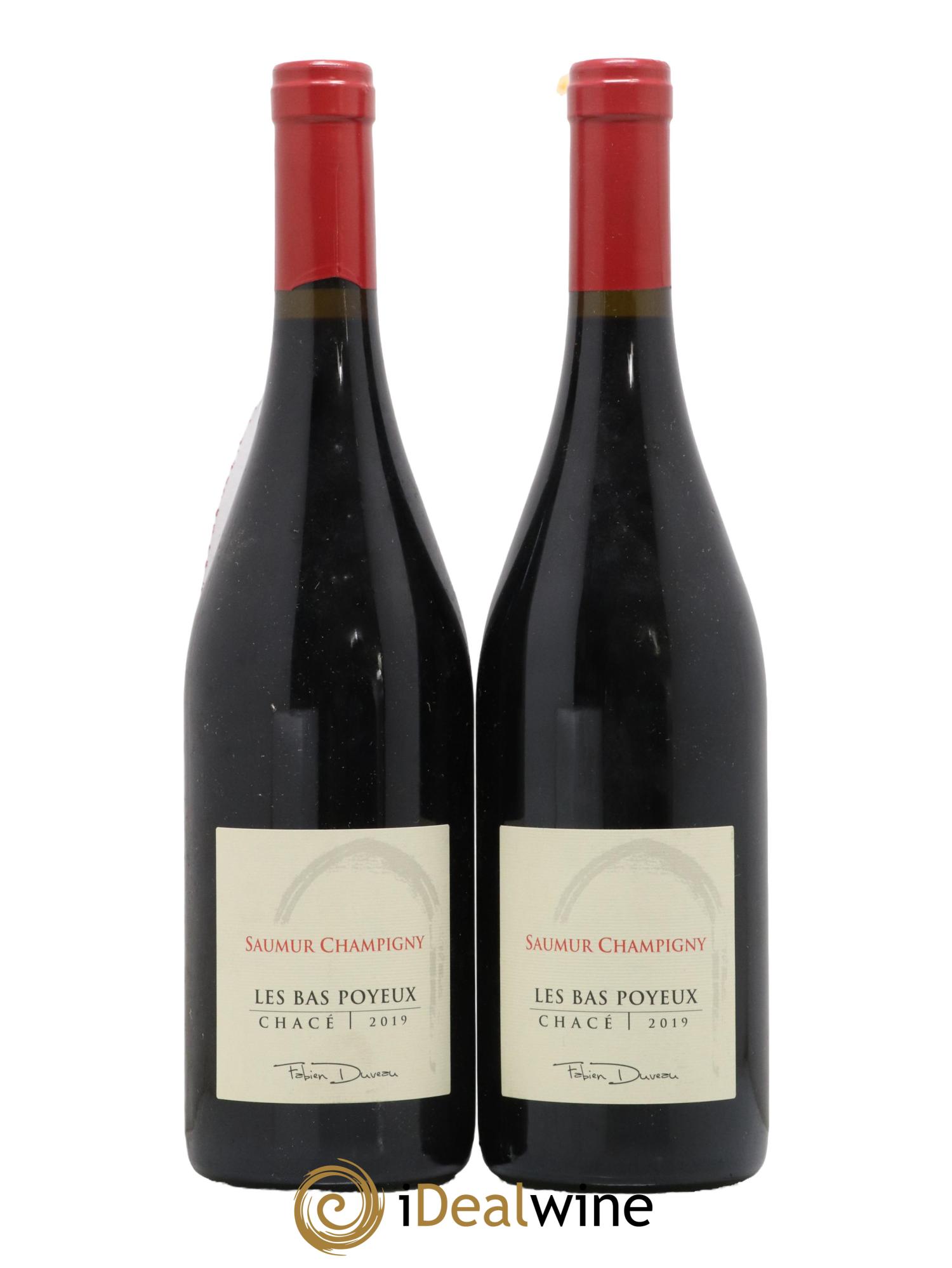 Saumur-Champigny Les Bas Poyeux Chace Domaine Fabien Duveau 2019 - Lot de 2 bouteilles - 0