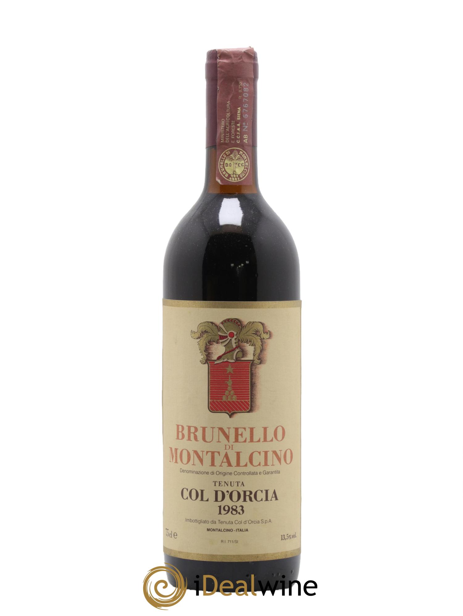 Brunello di Montalcino DOCG Tenuta Col d'Orcia 1983 - Lot de 1 bouteille - 0