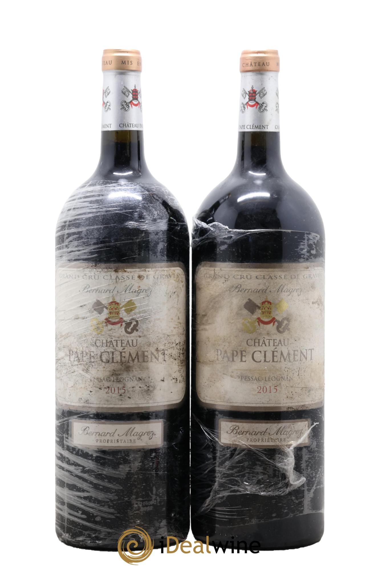 Château Pape Clément Cru Classé de Graves 2015 - Lotto di 2 magnum - 0