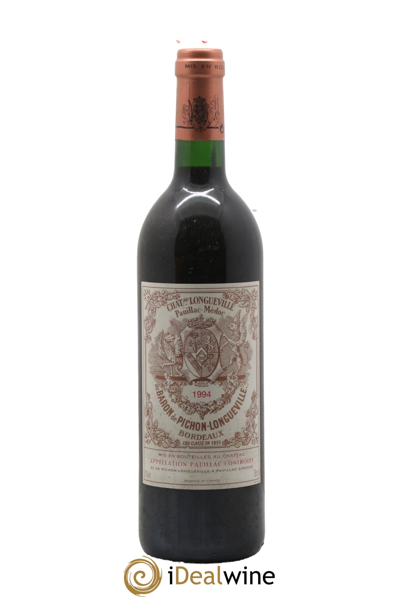 Pichon Longueville Baron 2ème Grand Cru Classé 1994 - Lot of 1 bottle - 0