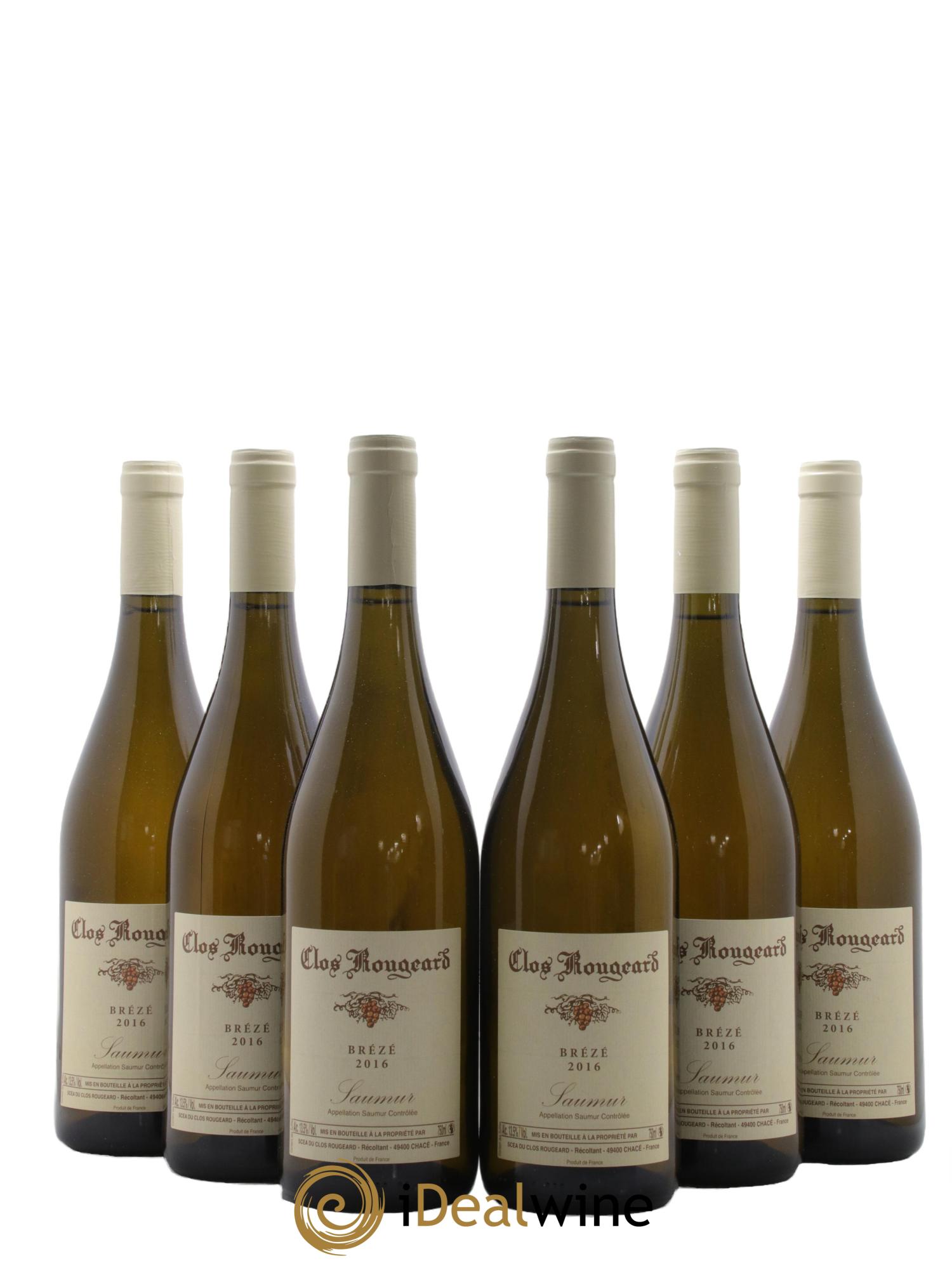 Saumur Brézé Clos Rougeard 2016 - Posten von 6 Flaschen - 0