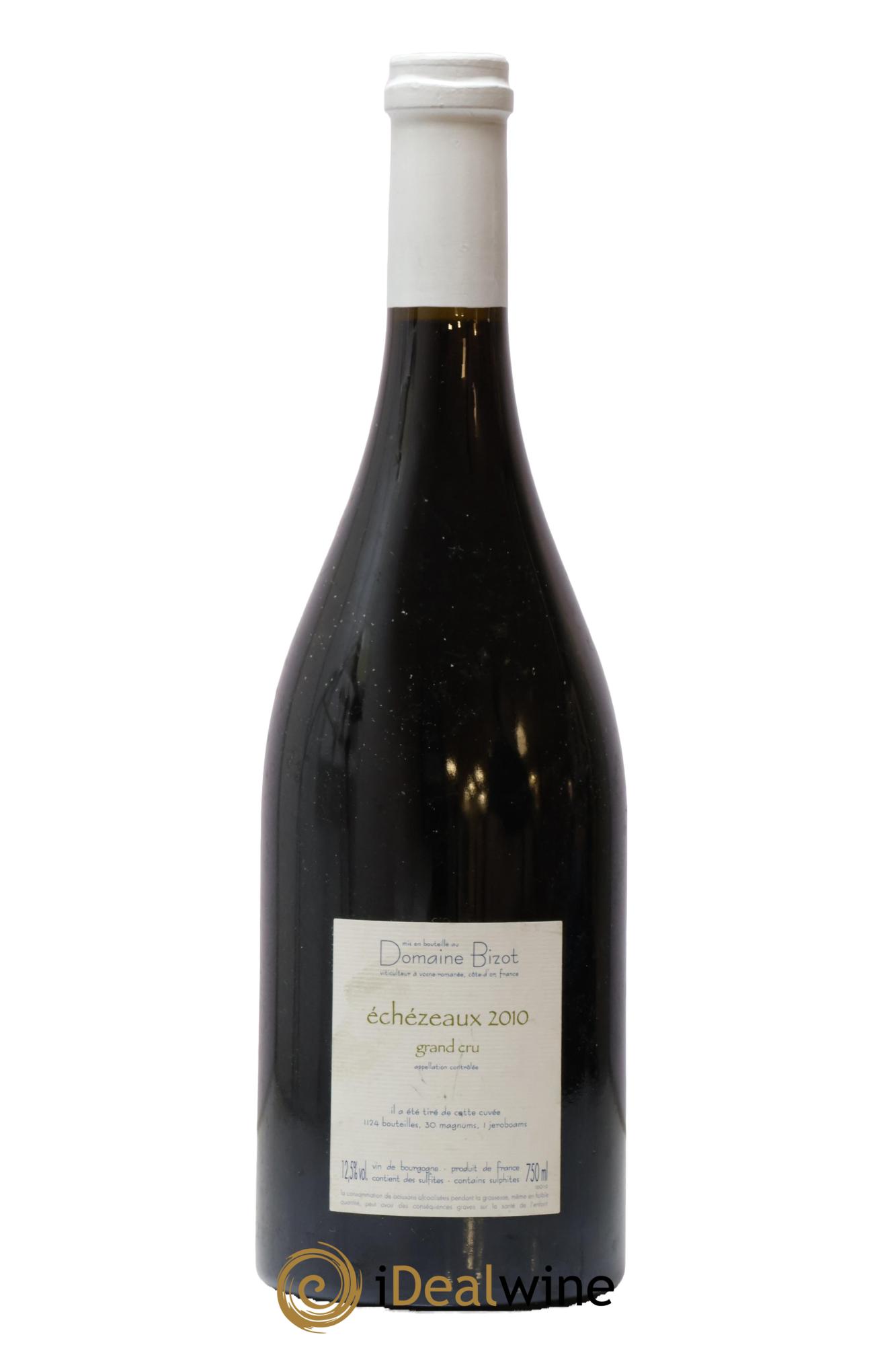 Echezeaux Grand Cru Bizot (Domaine) 2010 - Lot of 1 bottle - 1