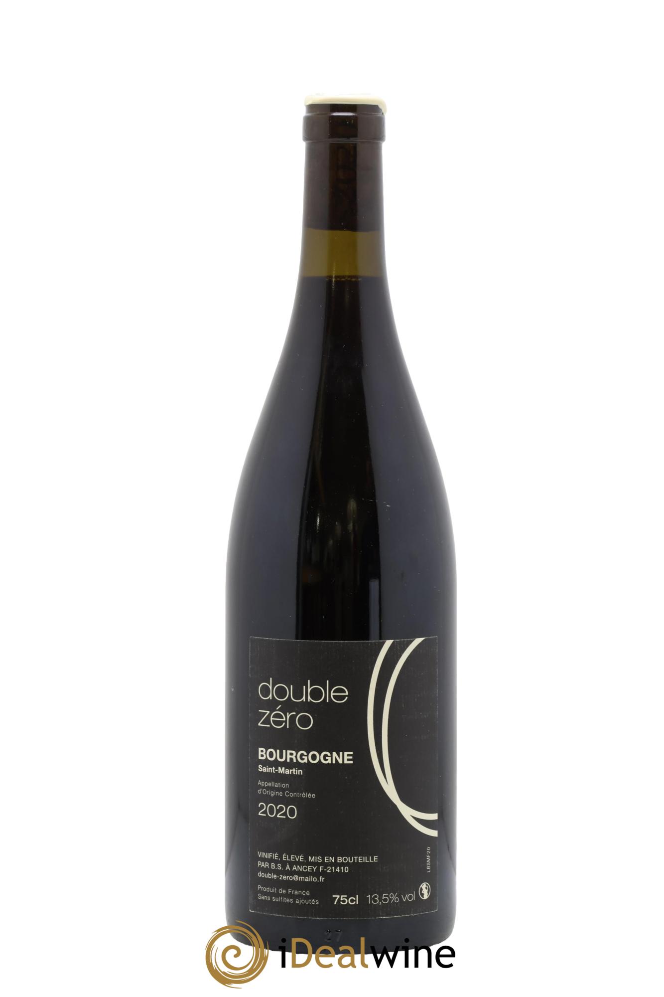 Bourgogne Double Zéro Saint-Martin 2020 - Lot of 1 bottle - 0