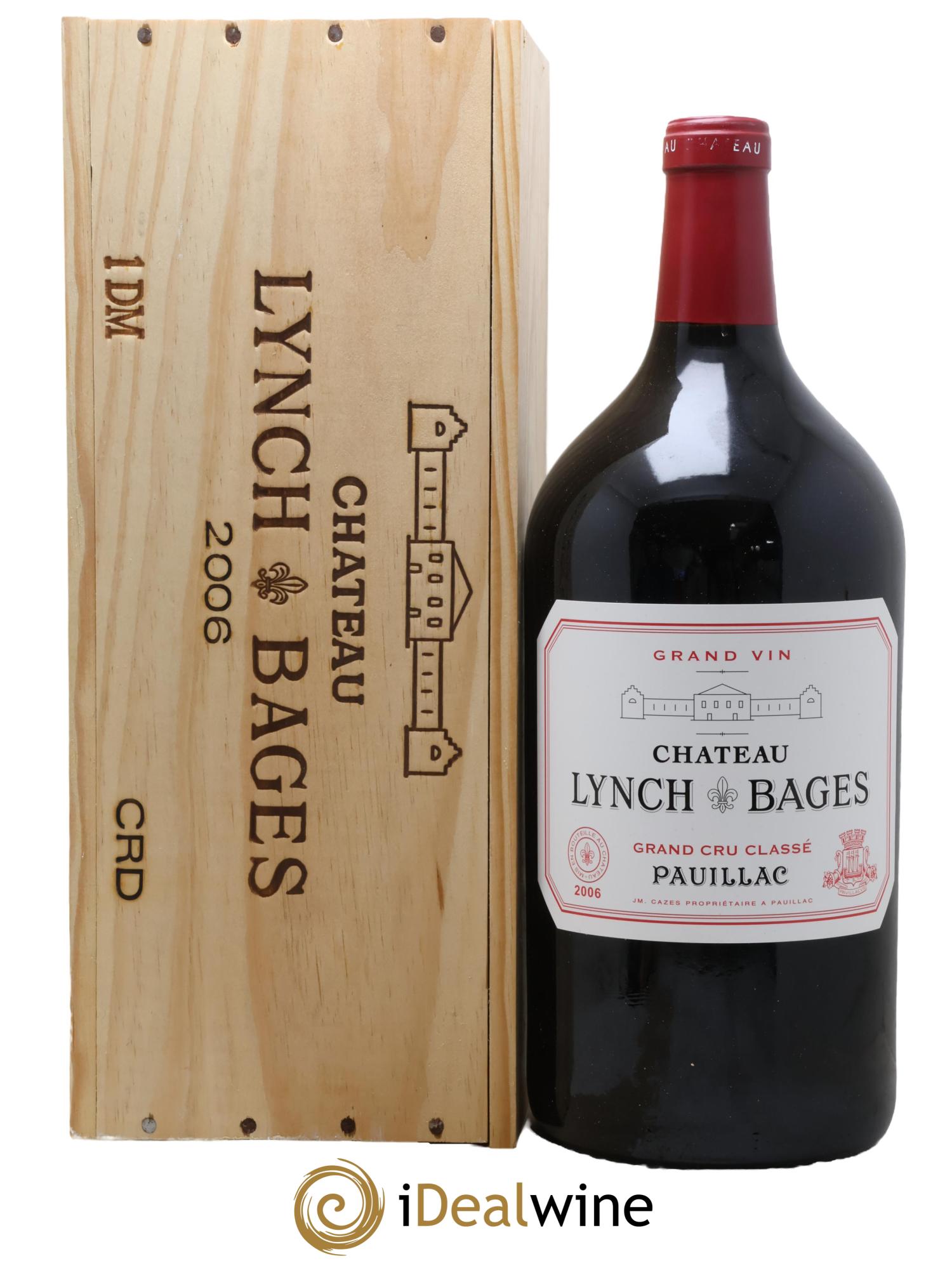 Château Lynch Bages 5ème Grand Cru Classé 2006 - Lot de 1 double magnum - 0