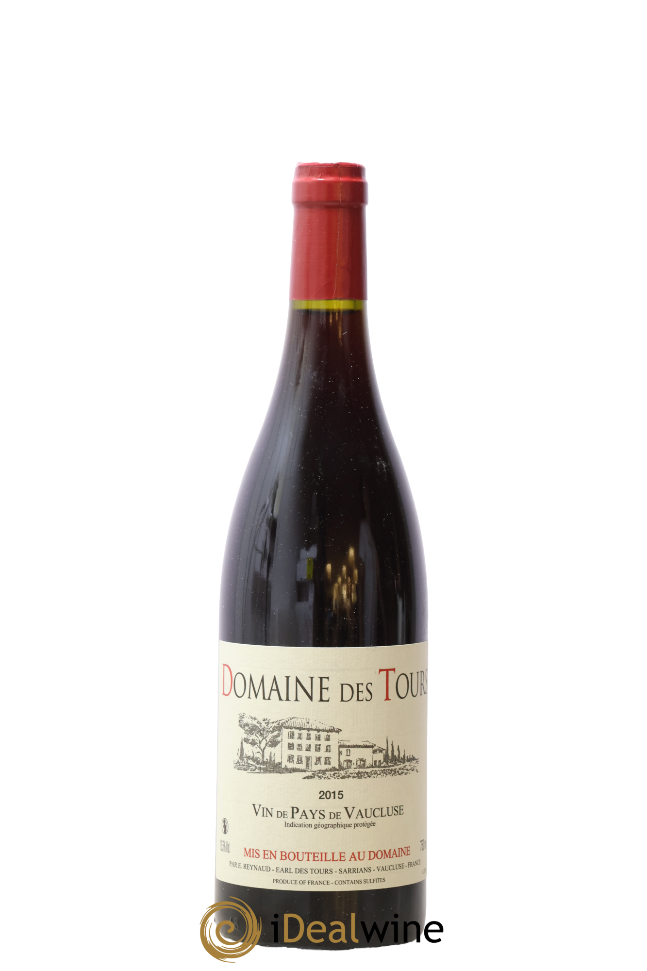 Vaucluse (Vin de Pays de Vaucluse) Domaine des Tours Emmanuel Reynaud 2015 - Lot de 1 bouteille - 0