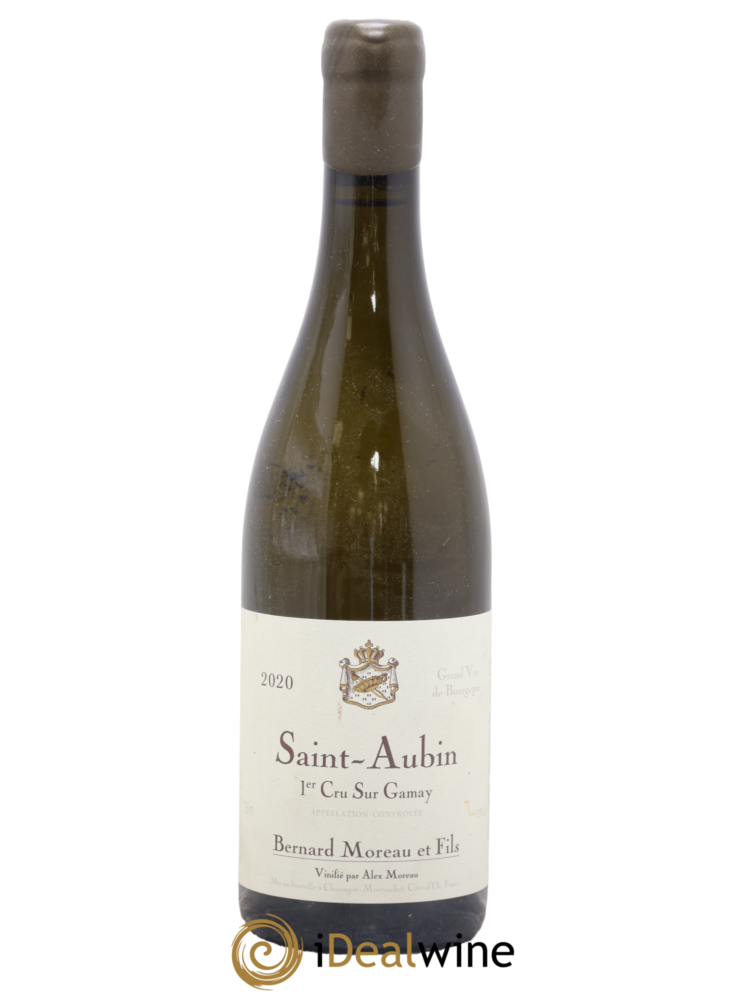 Saint-Aubin 1er Cru Sur Gamay Bernard Moreau Et Fils 2020 - Lot de 1 bouteille - 0