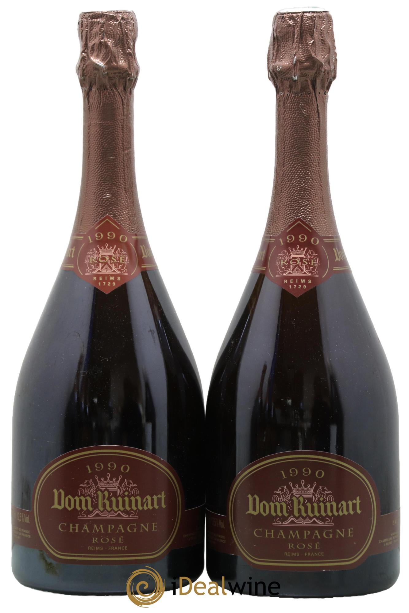 Dom Ruinart Brut Ruinart 1990 - Lot de 2 bouteilles - 0