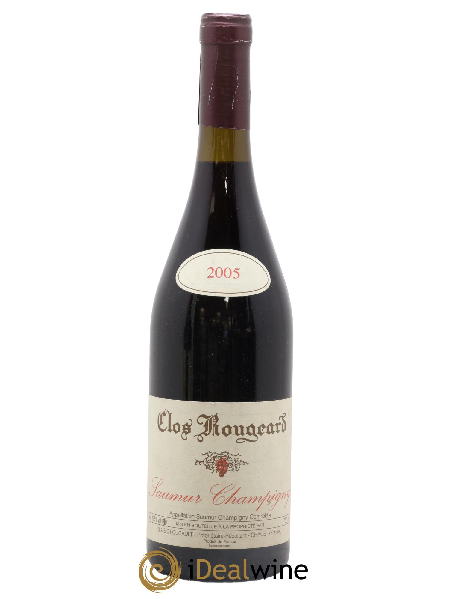 Saumur-Champigny Clos Rougeard 2005 - Lot de 1 bouteille - 0