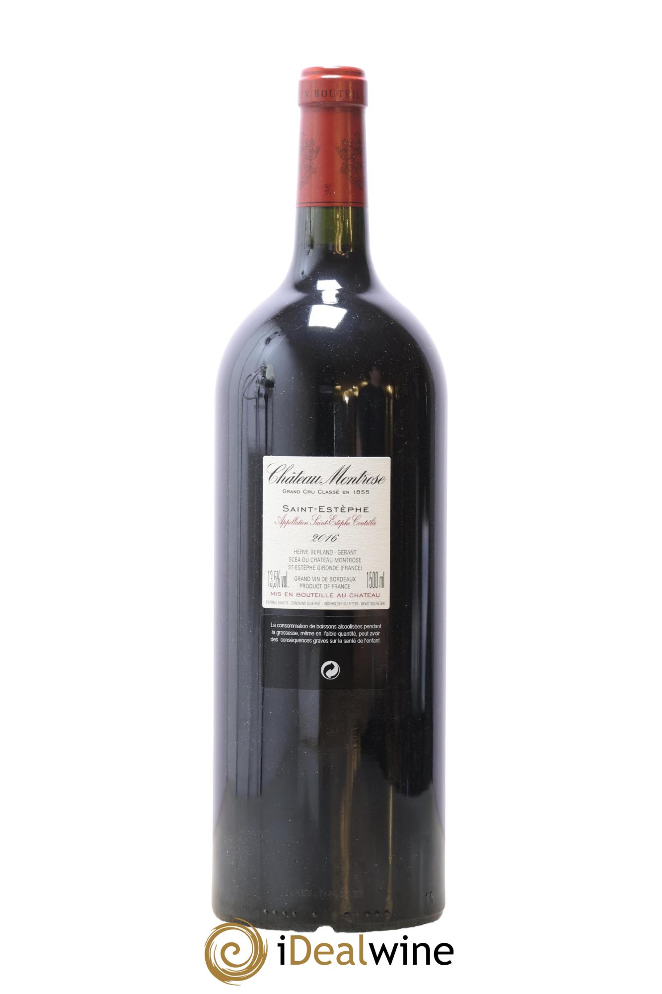 Château Montrose 2ème Grand Cru Classé 2016 - Posten von 1 Magnum - 2