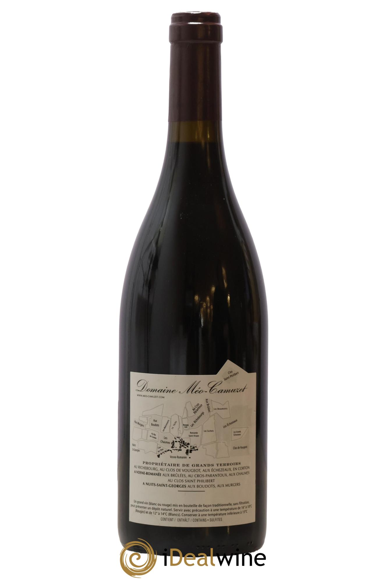 Vosne-Romanée 1er Cru Au Cros Parantoux Méo-Camuzet (Domaine) 2016 - Lot of 1 bottle - 1