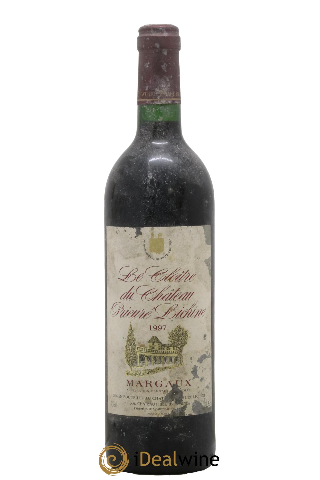 Cloître de Prieuré Lichine 1997 - Lot de 1 bouteille - 0