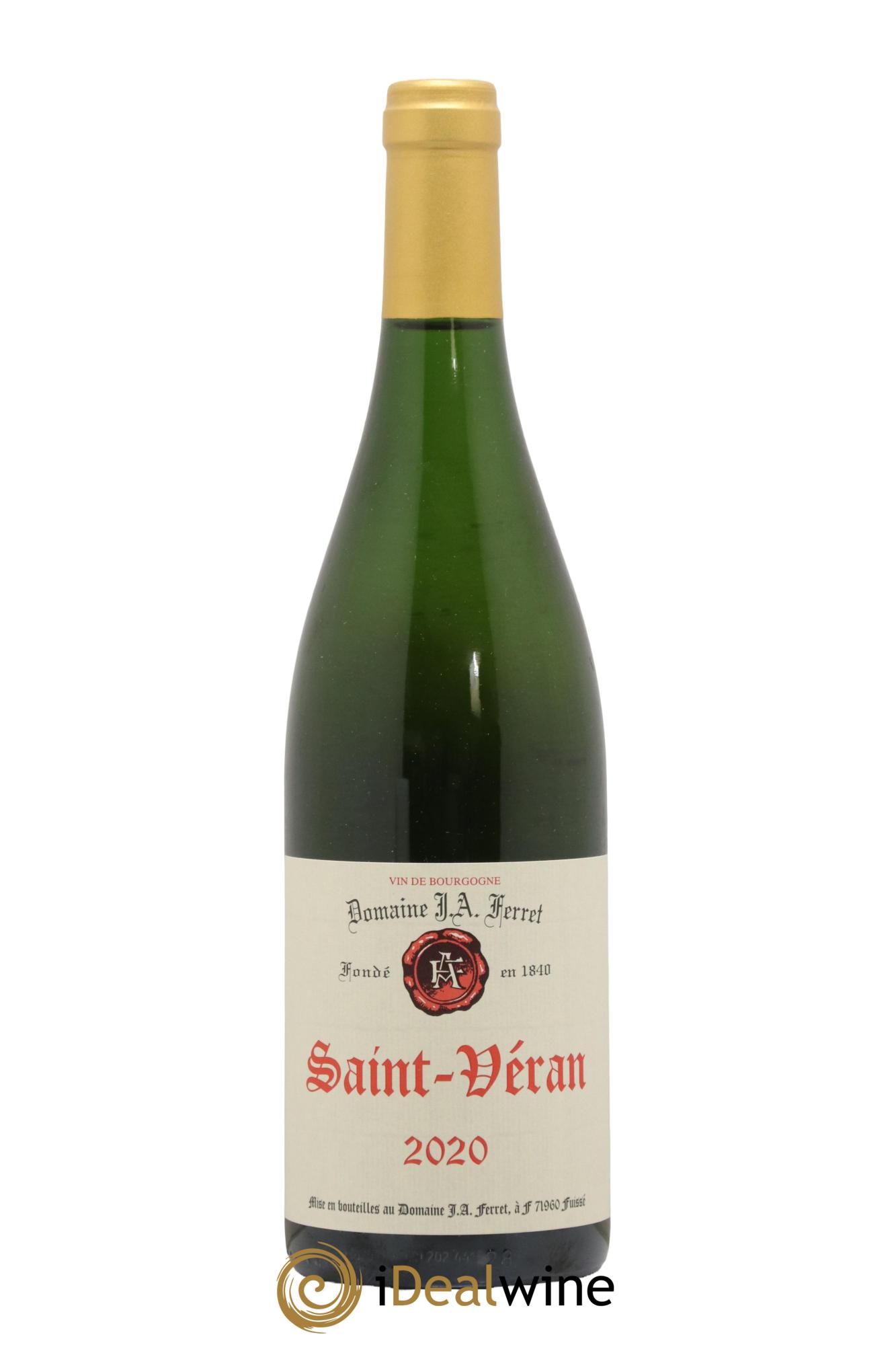 Saint-Véran J.A. Ferret (Domaine) 2020 - Lot de 1 bouteille - 0