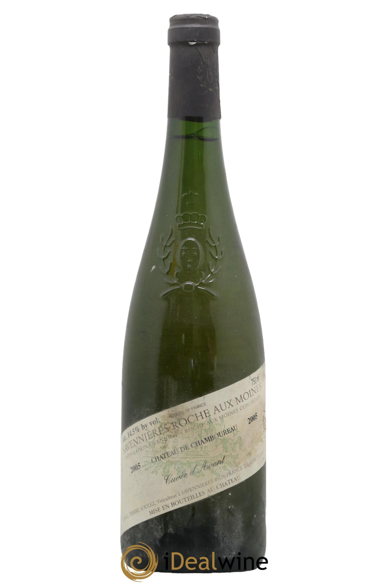 Savennières Roche aux Moines Cuvée d'avant Château de Chamboureau 2005 - Posten von 1 Flasche - 0