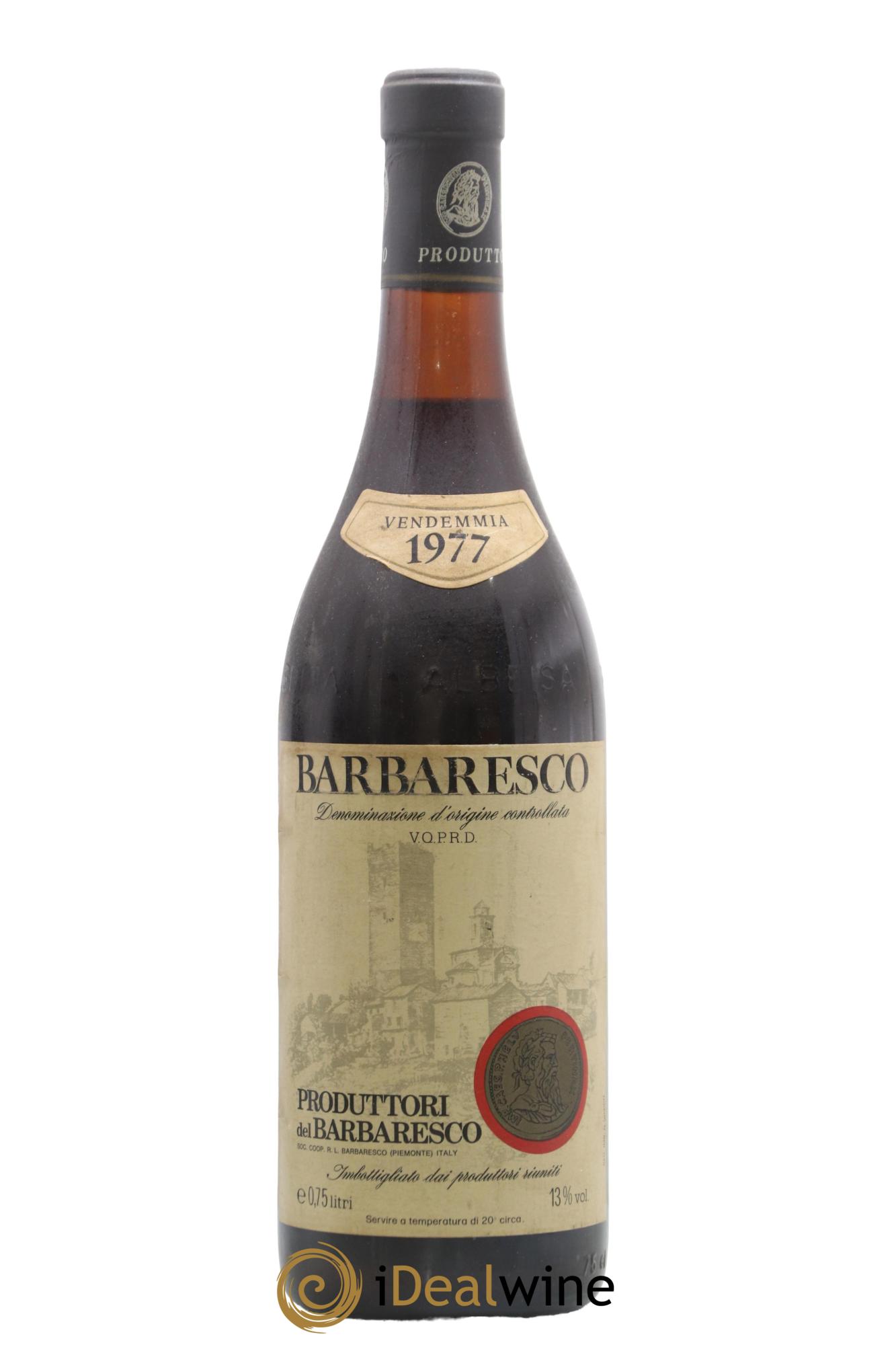 Barbaresco DOCG Produttori del Barbaresco 1977 - Lotto di 1 bottiglia - 0
