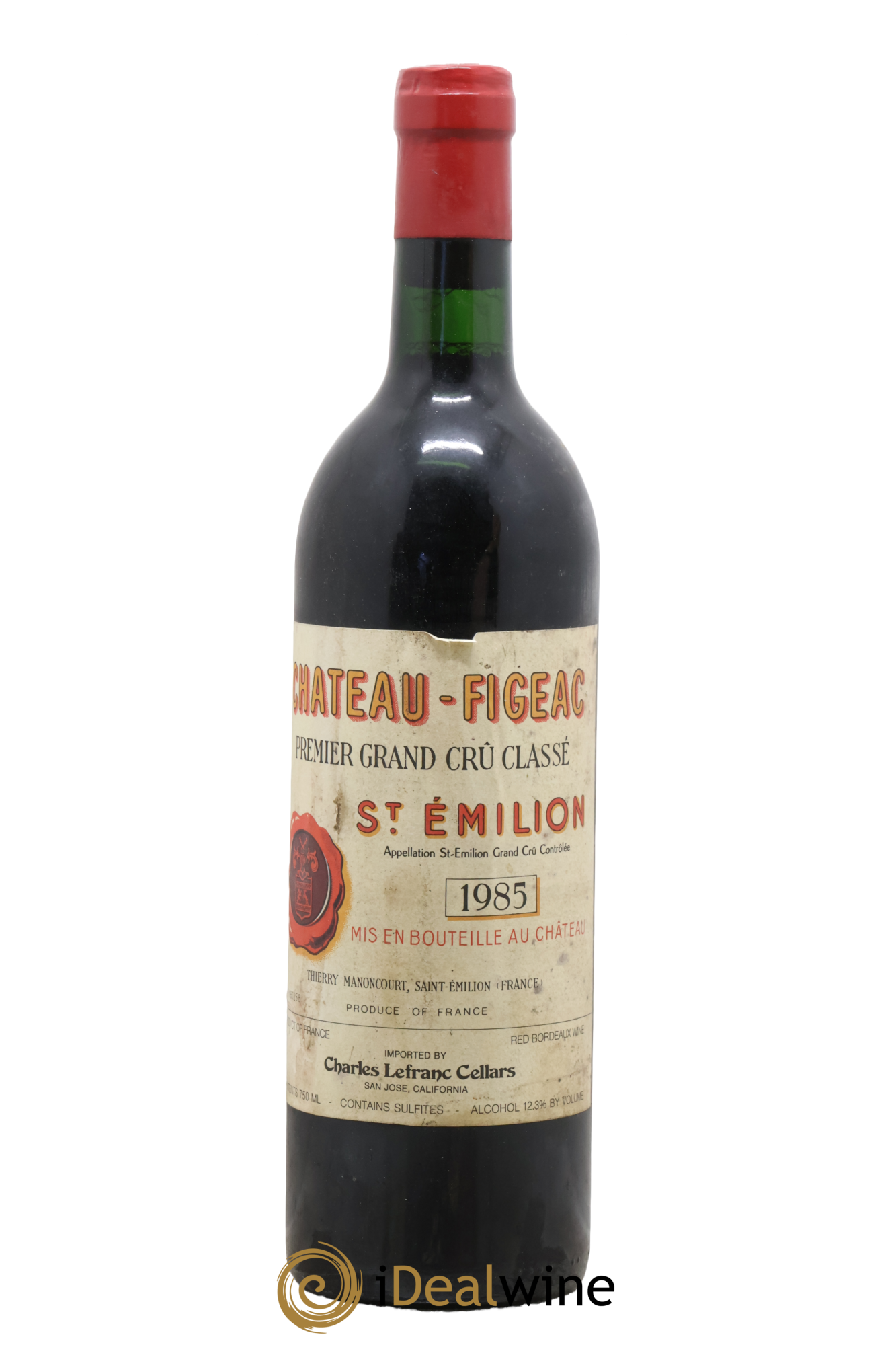 Château Figeac 1er Grand Cru Classé A 1985 - Lot de 1 bouteille - 0