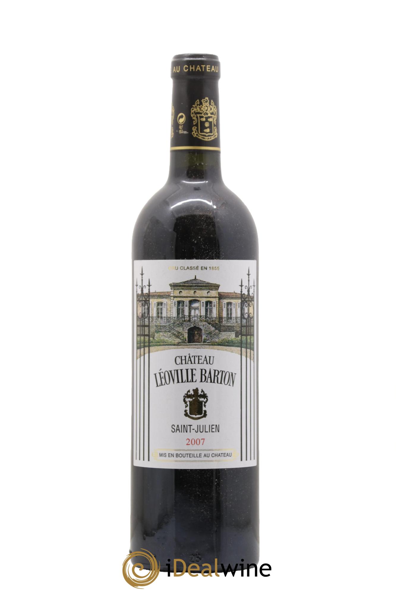 Château Léoville Barton 2ème Grand Cru Classé 2007 - Lot de 1 bouteille - 0