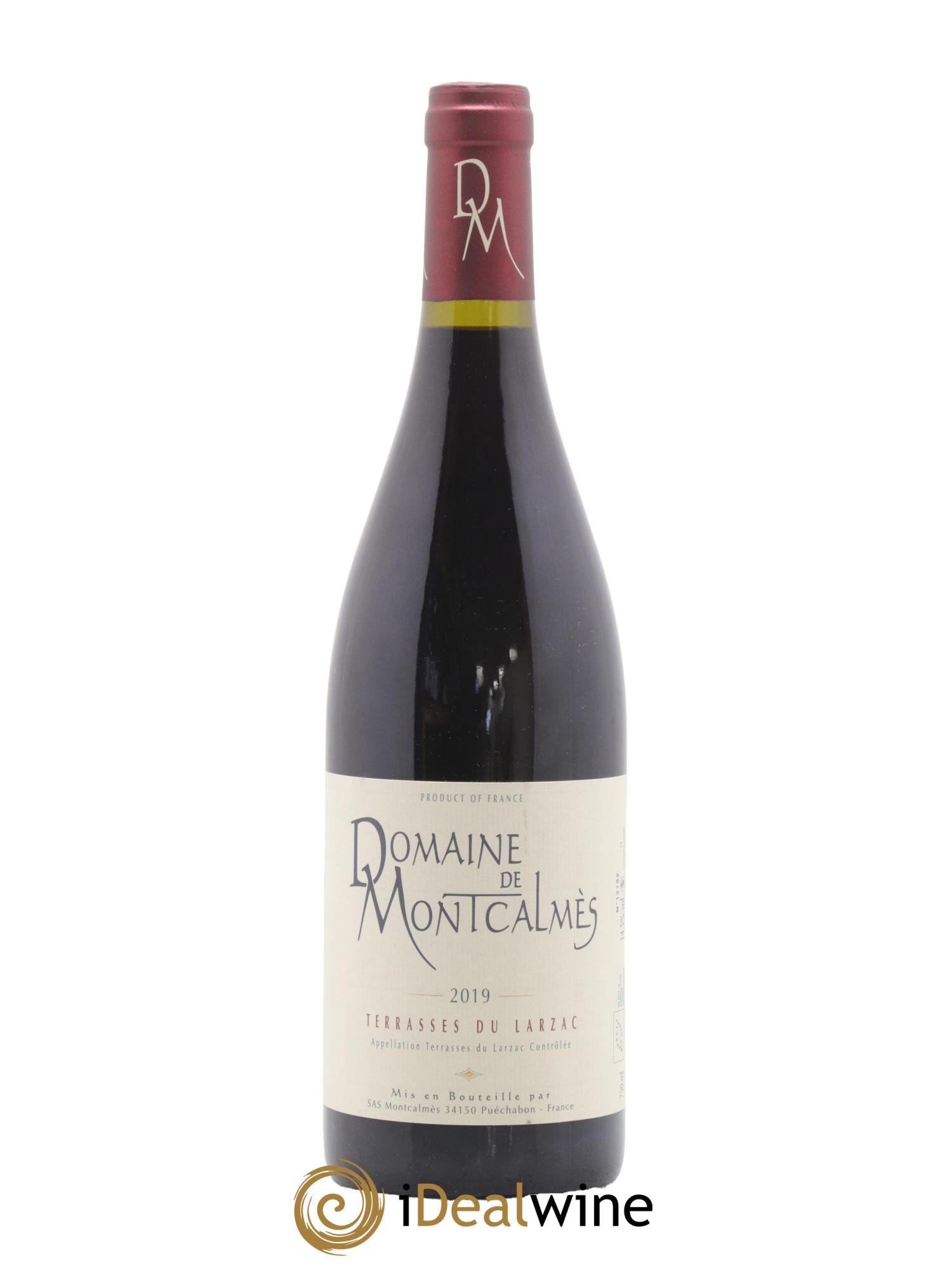 Terrasses du Larzac Domaine de Montcalmès Frédéric Pourtalié 2019 - Lot de 1 bouteille - 0